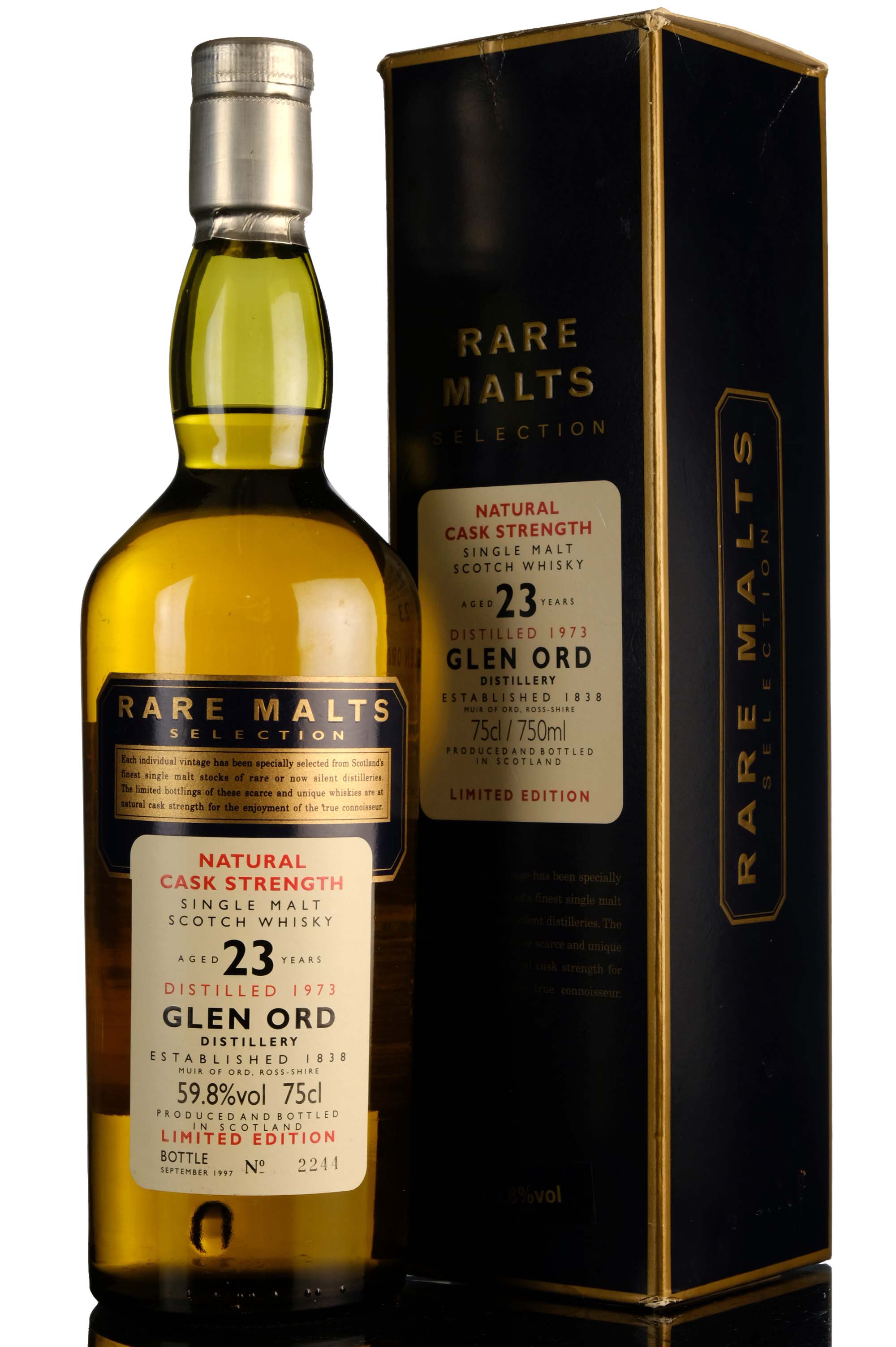 Glen Ord 1973-1997 - 23 Year Old - Rare Malts 59.8%