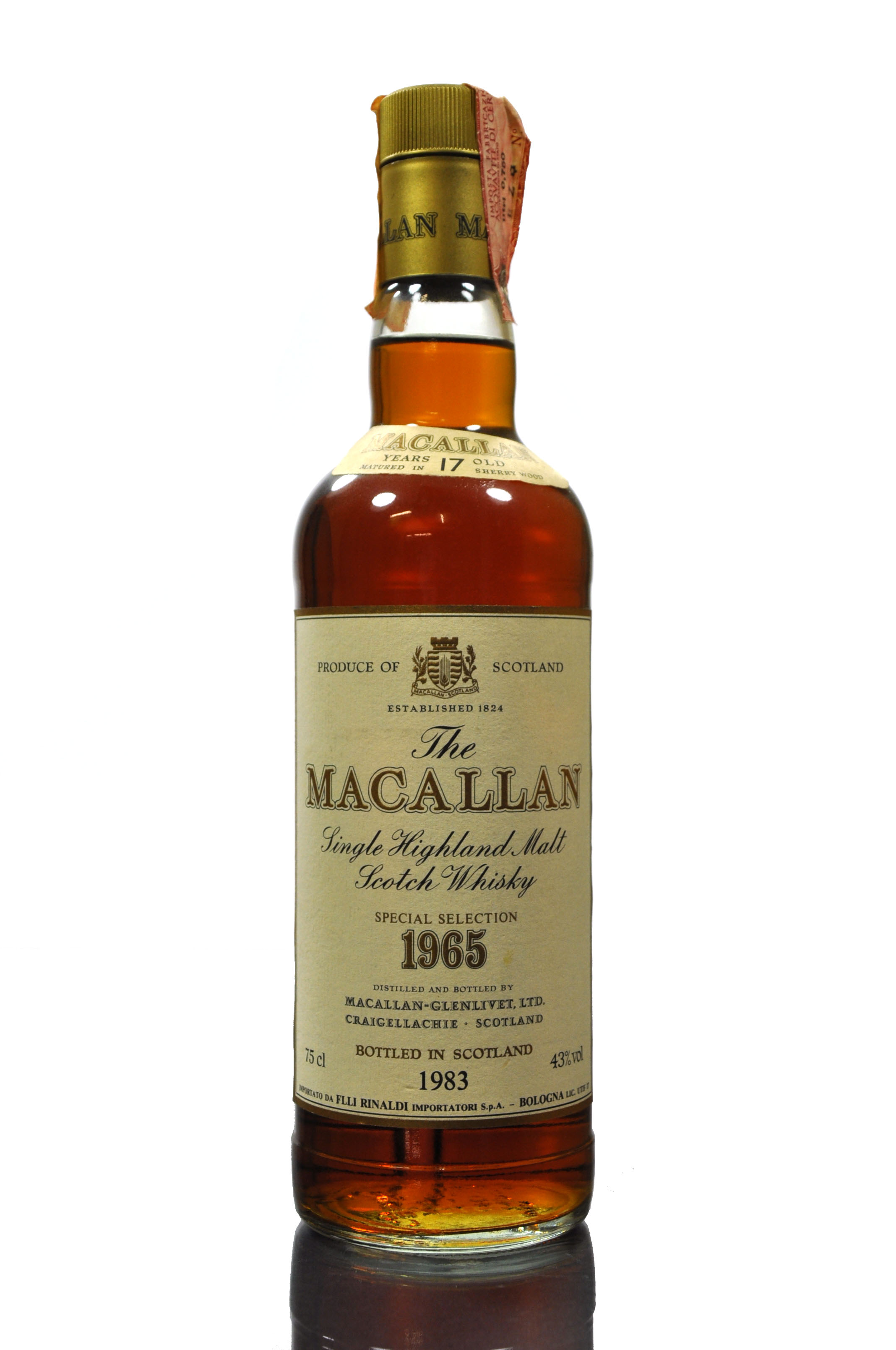 Macallan 1965 - 17 Year Old
