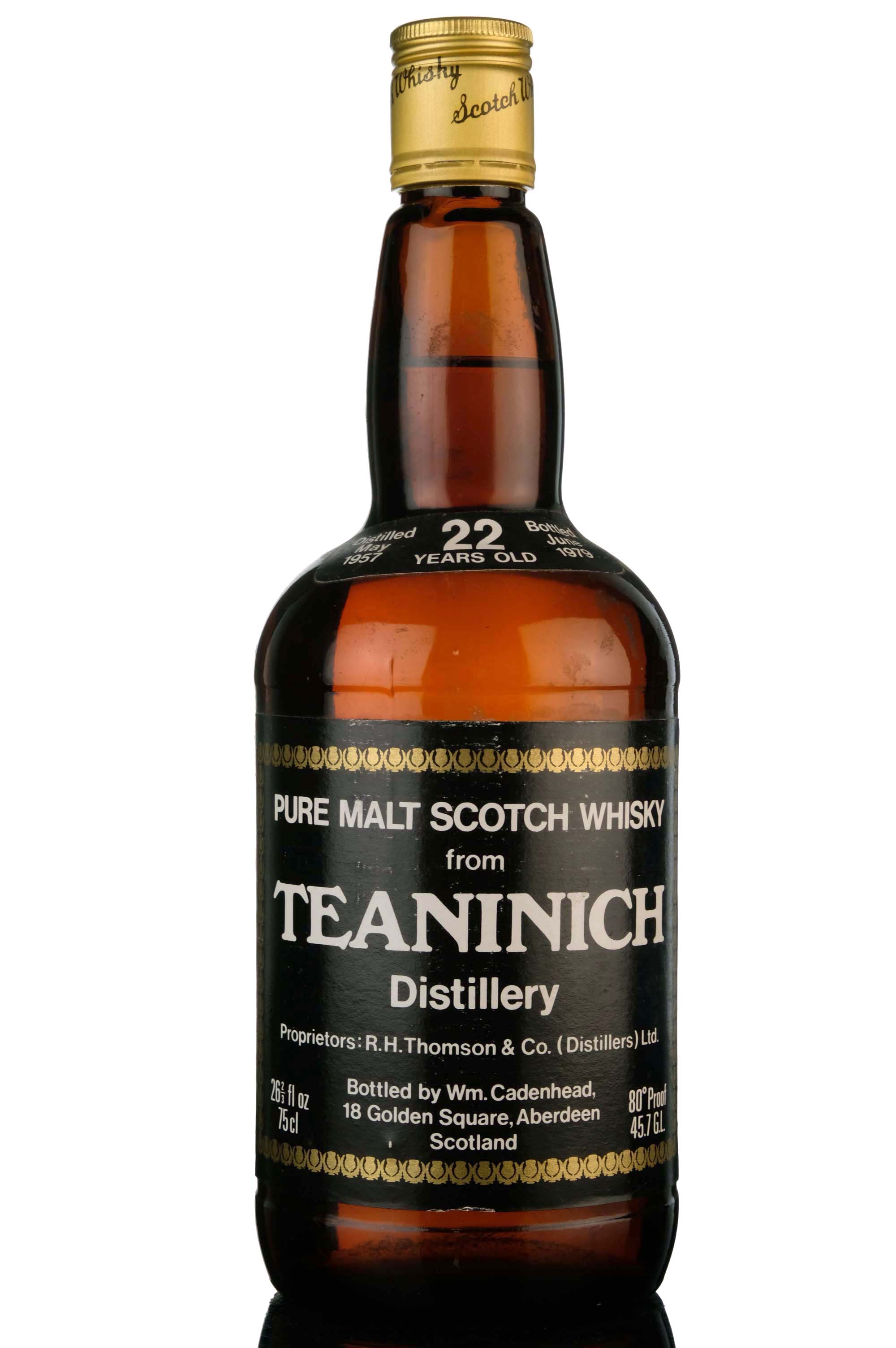 Teaninich 1957-1979 - 22 Year Old - Cadenheads Dumpy