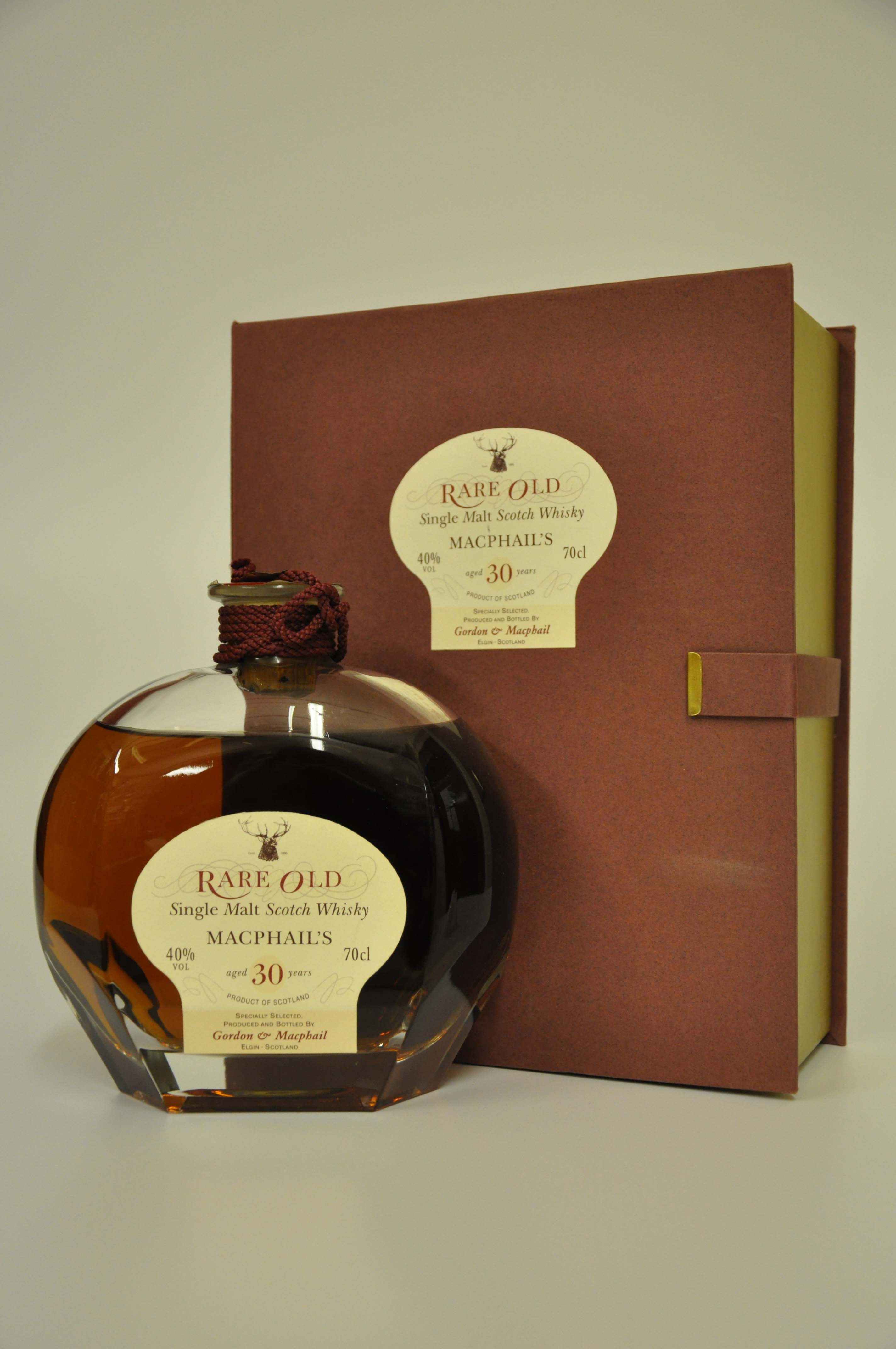 MacPhails 30 Year Old - Gordon & MacPhail - Rare Old