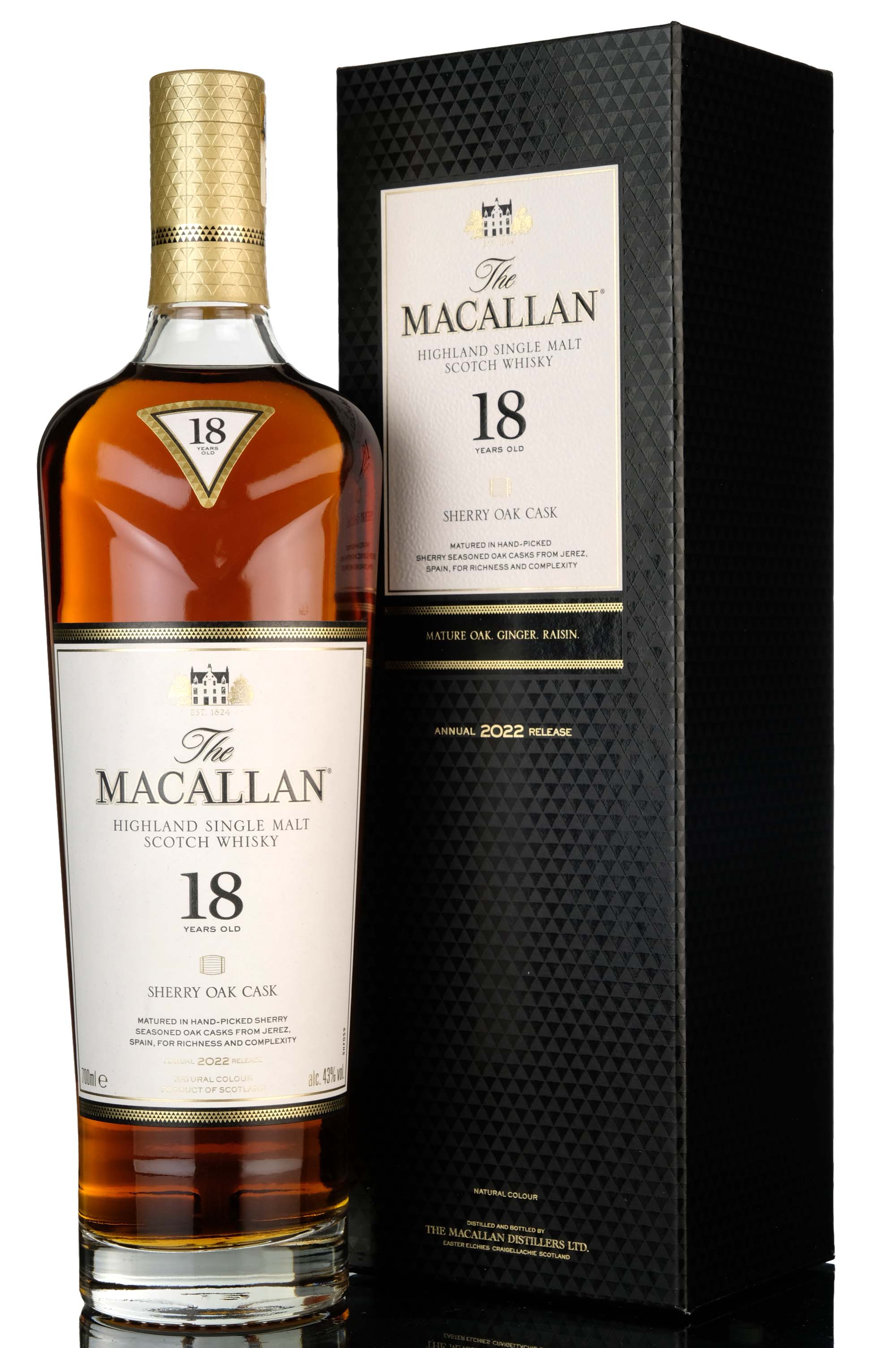 Macallan 18 Year Old - Sherry Cask - 2022 Release