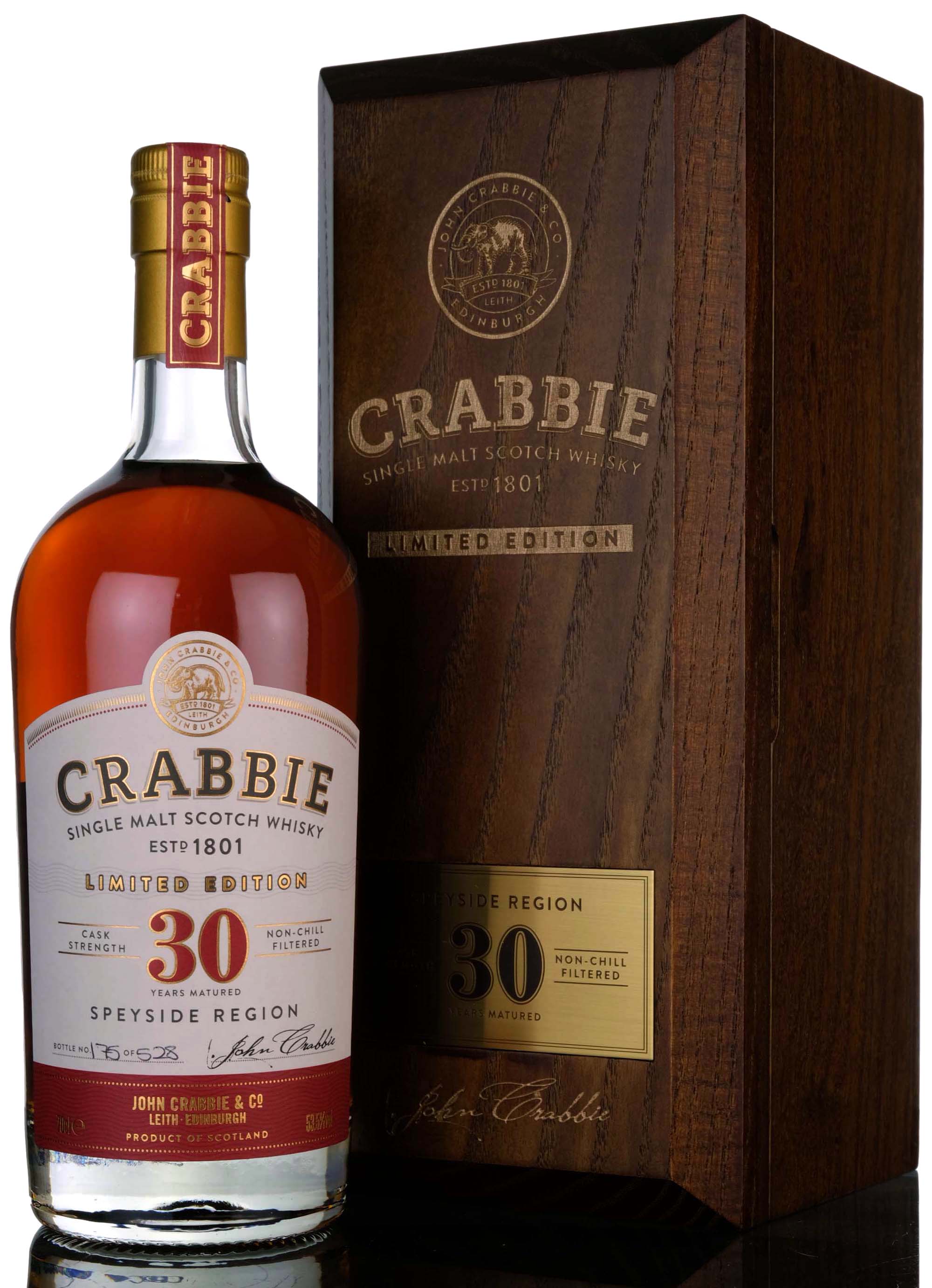 Crabbie 1988-2019 - 30 Year Old - Single Cask
