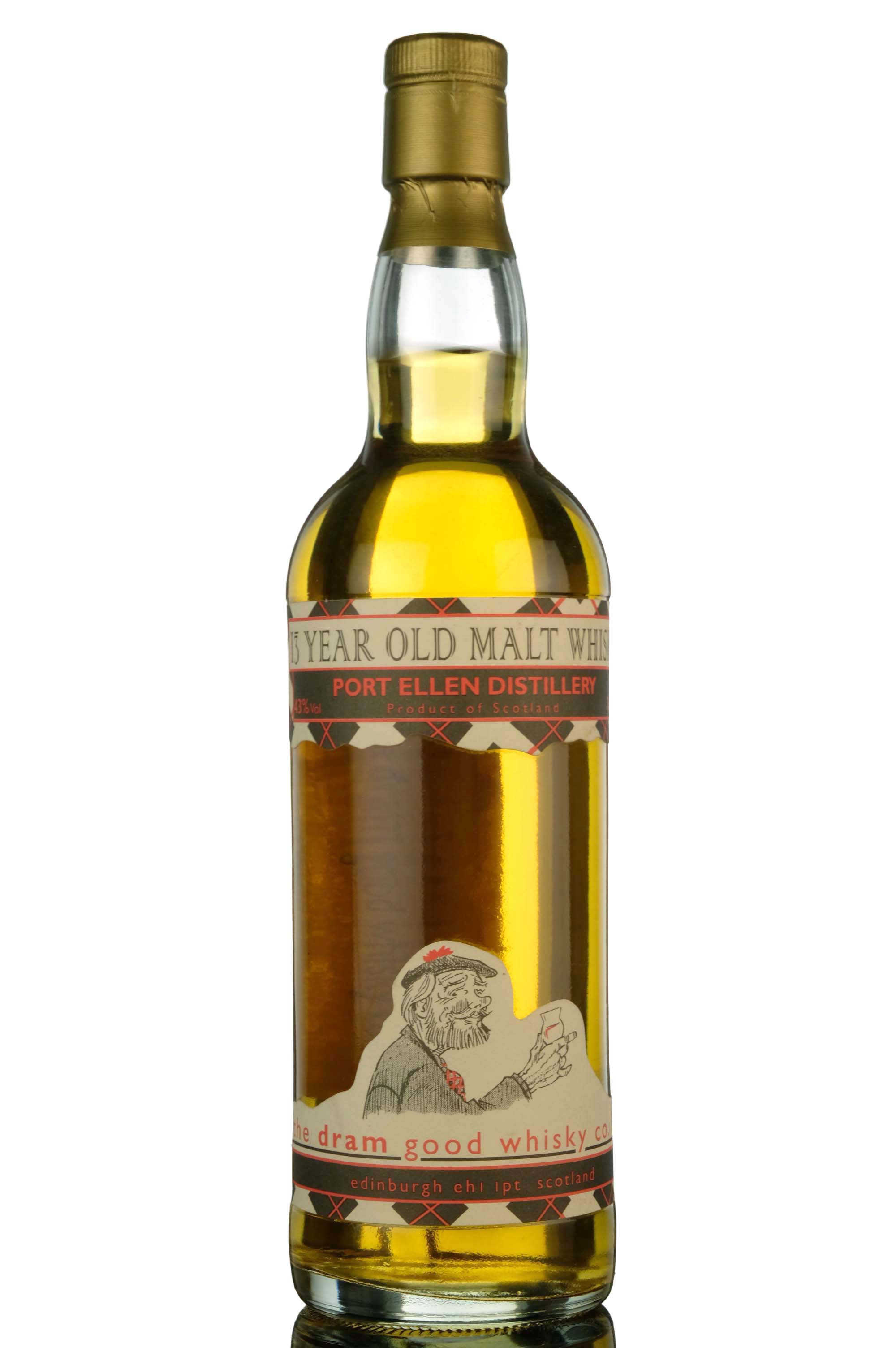 Port Ellen 1982-1995 - 13 Year Old - The Dram Good Whisky Co - Single Cask