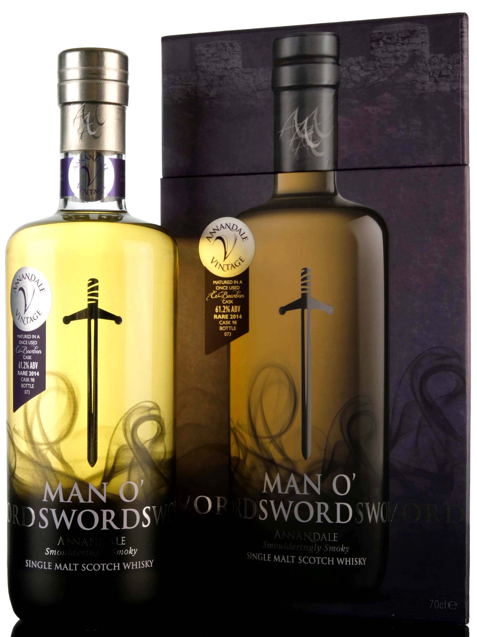 Annandale 2014-2018 - Man O' Sword - Single Cask 98