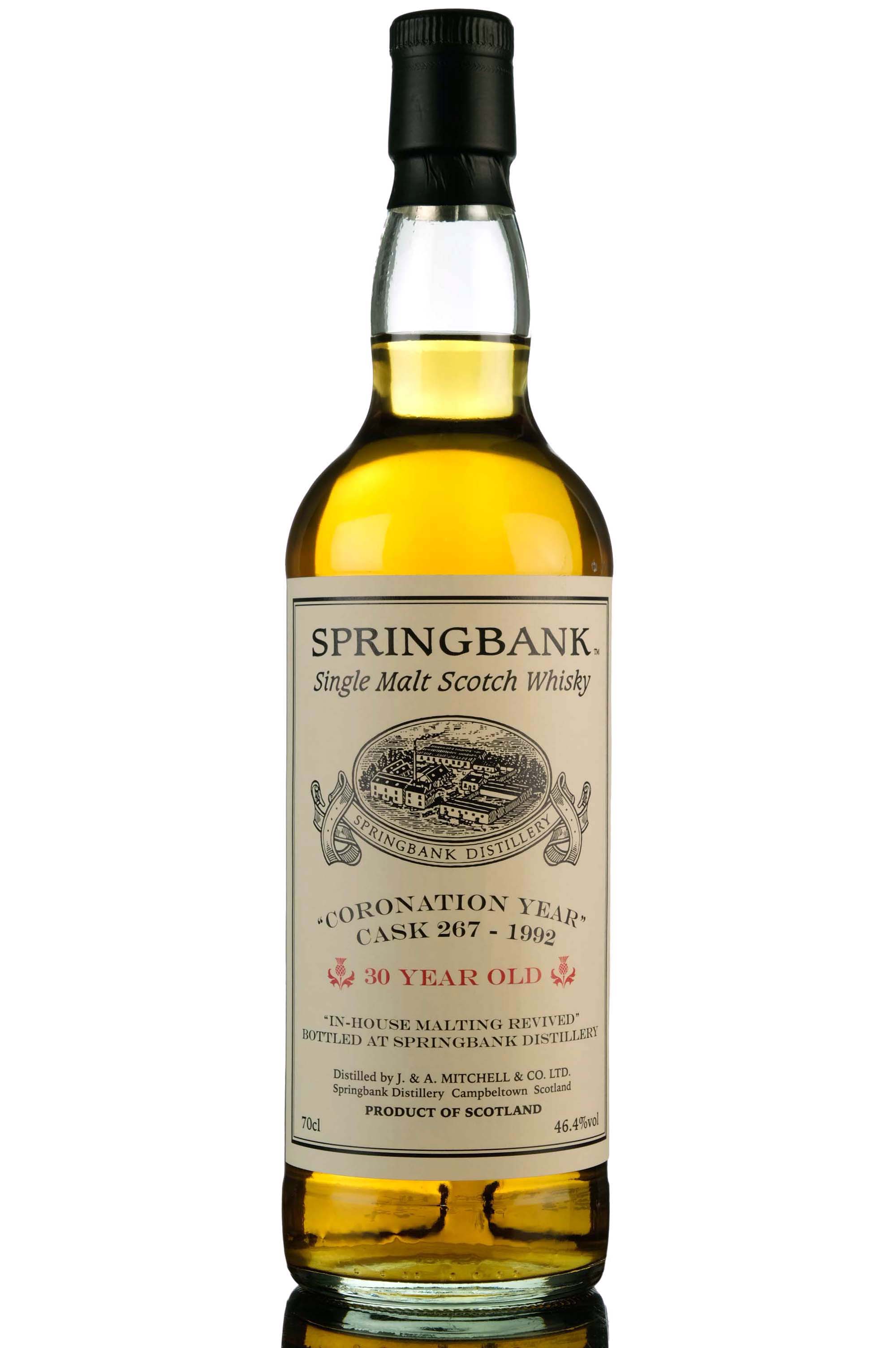 Springbank 1992-2023 - 30 Year Old - Single Cask 267 - Private Bottling
