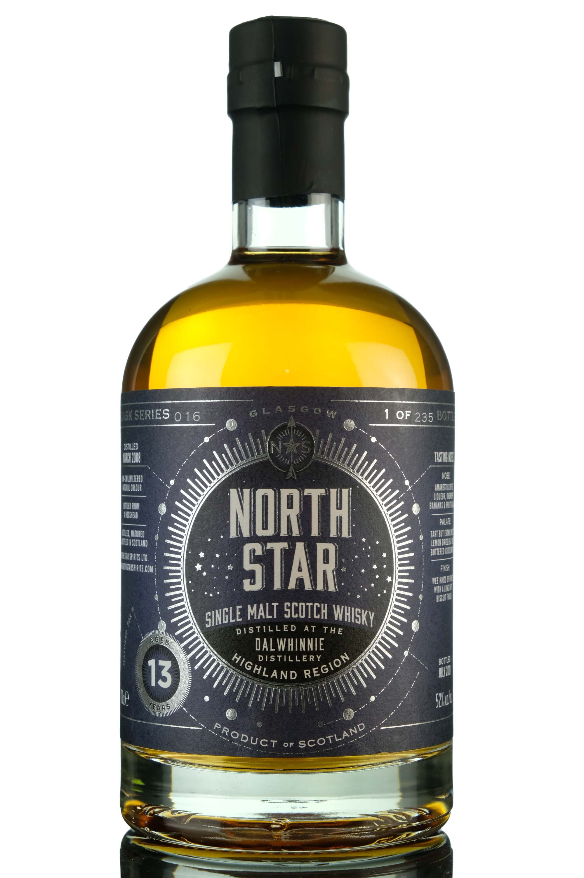 Dalwhinnie 2008-2021 - 13 Year Old - North Star Spirits - Cask Series 016 - Single Cask