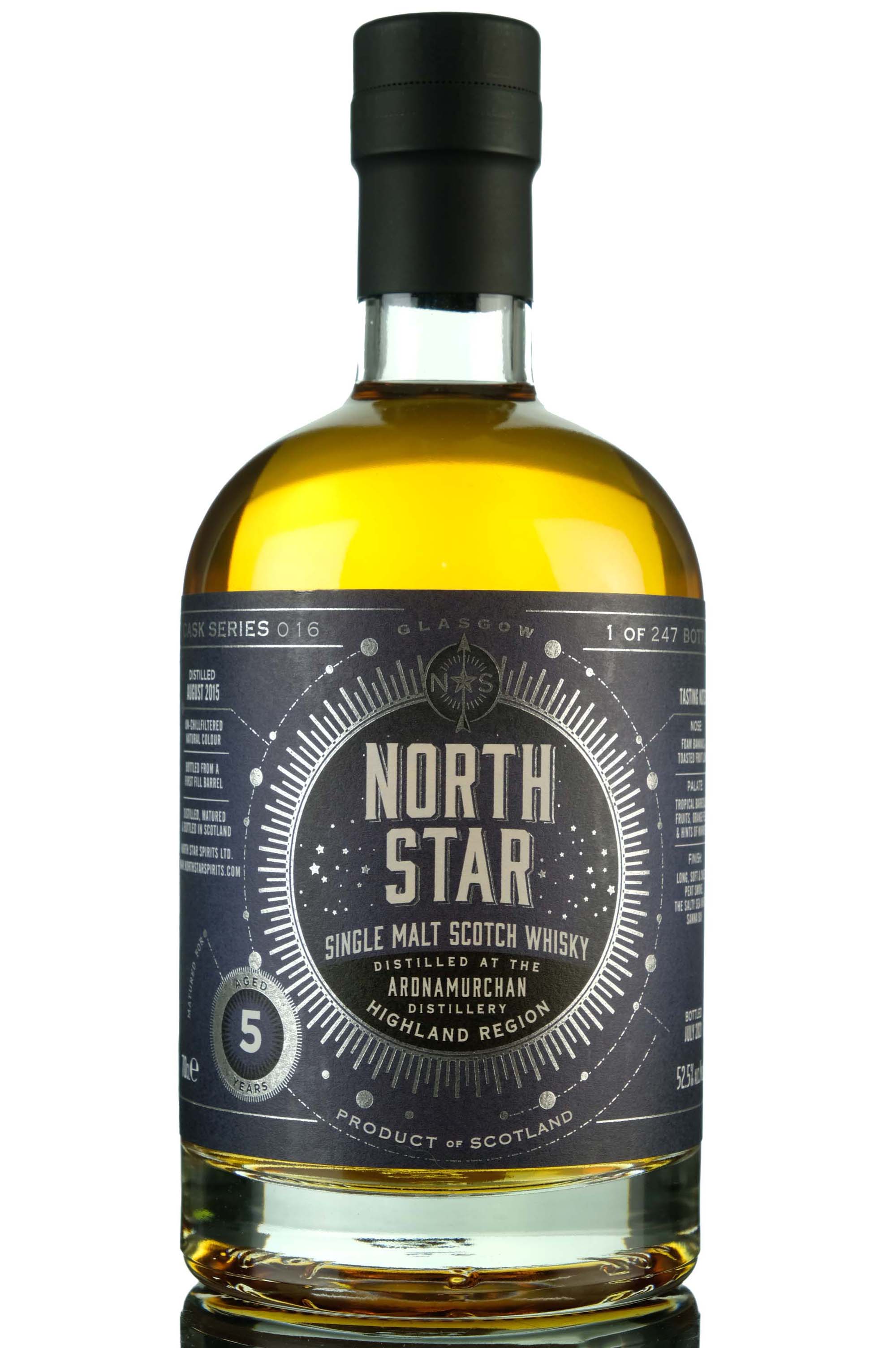 Ardnamurchan 2015-2021 - 5 Year Old - North Star Spirits - Cask Series 016 - Single Cask