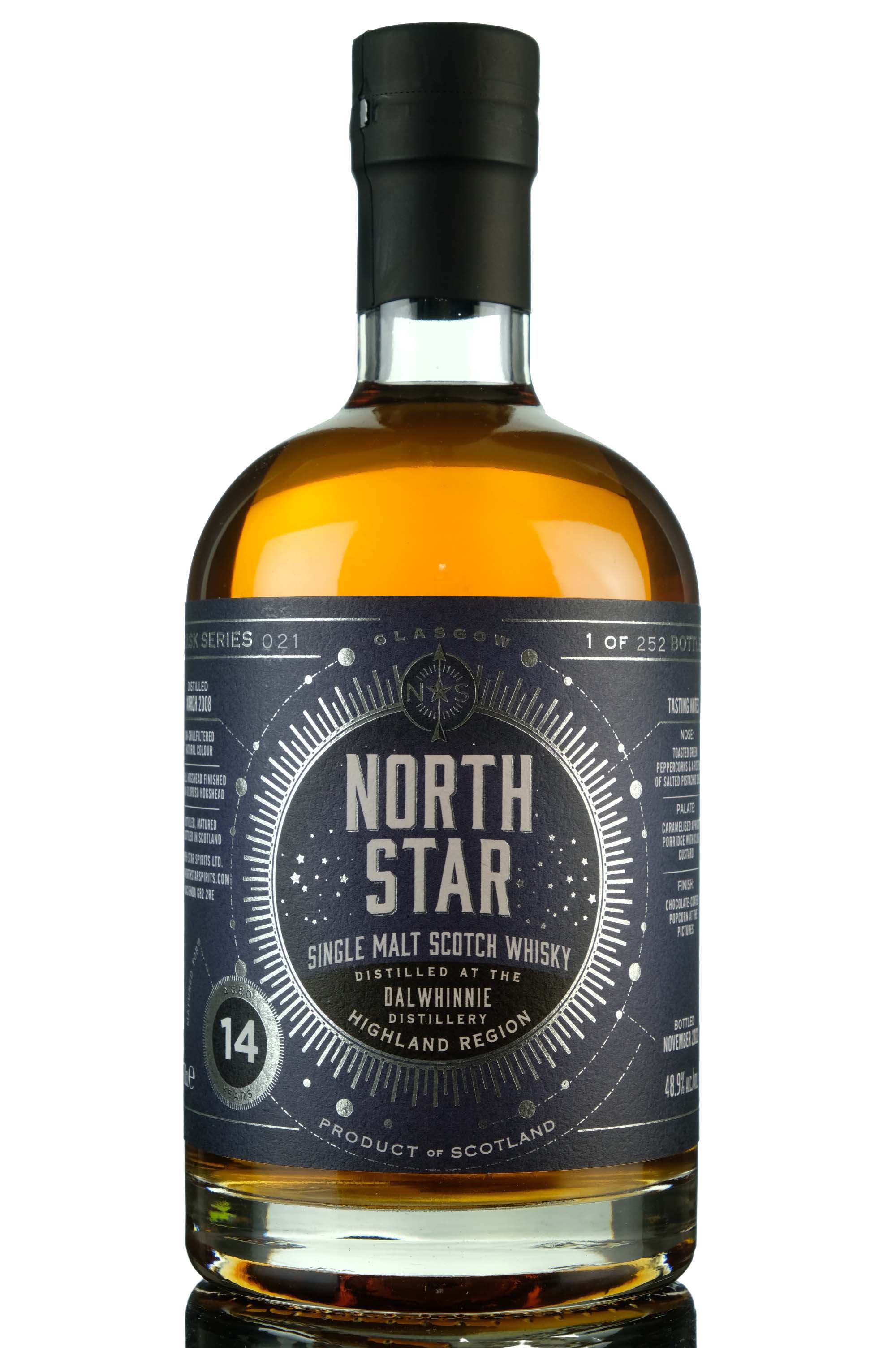 Dalwhinnie 2008-2022 - 14 Year Old - North Star Spirits - Cask Series 021 - Single Cask