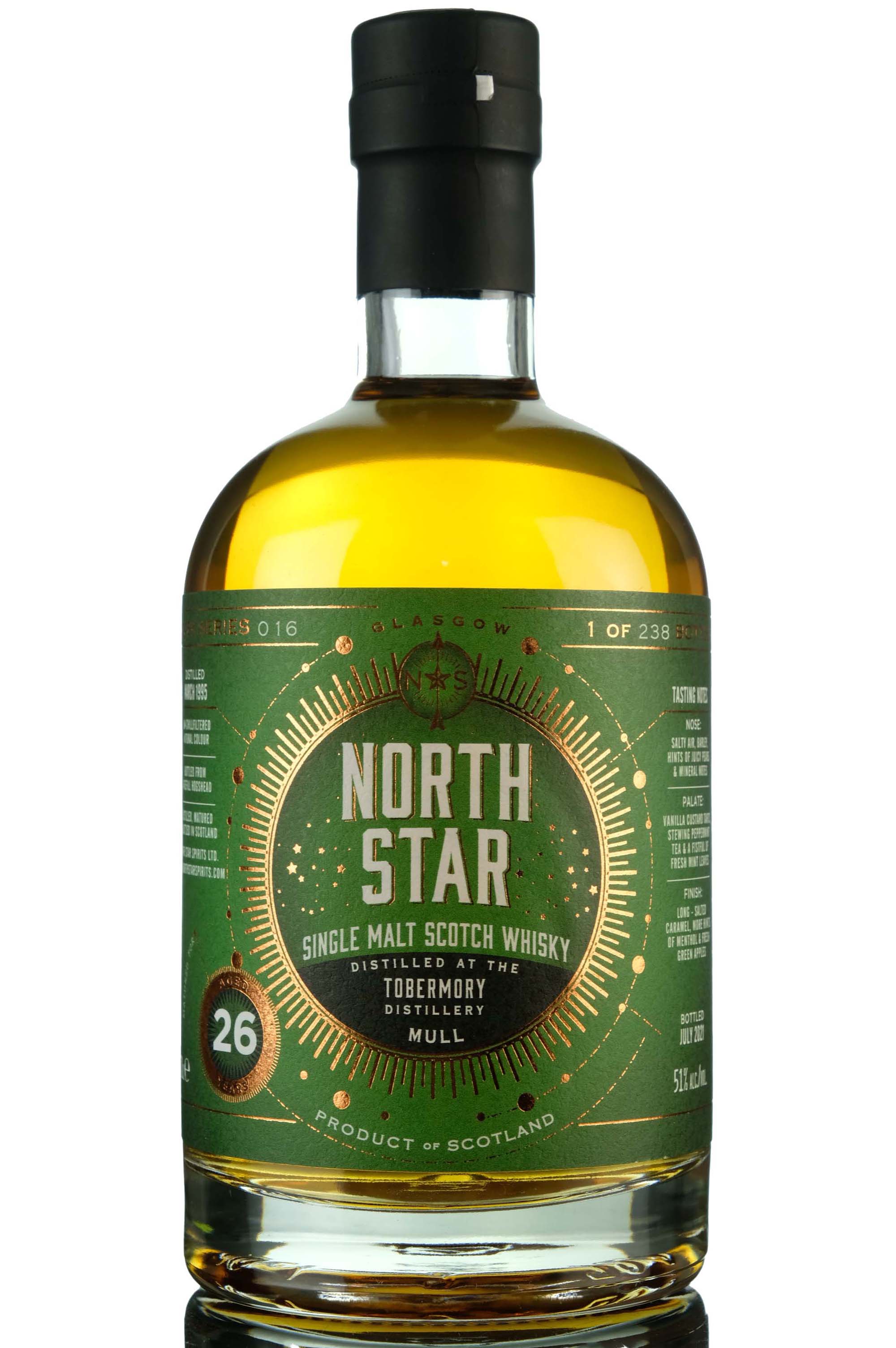 Tobermory 1995-2021 - 26 Year Old - North Star Spirits - Cask Series 016 - Single Cask