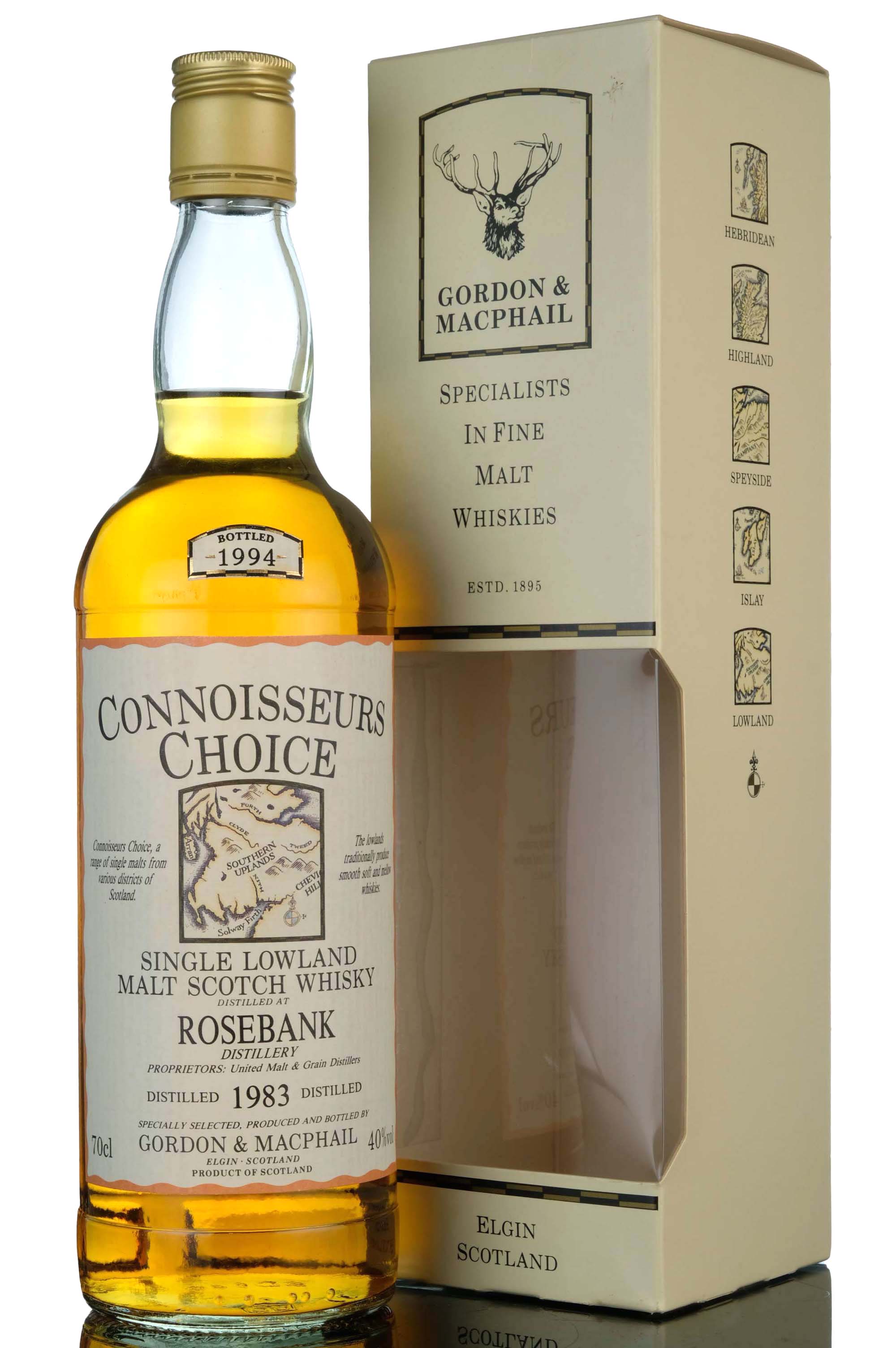 Rosebank 1983-1994 - Gordon & MacPhail - Connoisseurs Choice