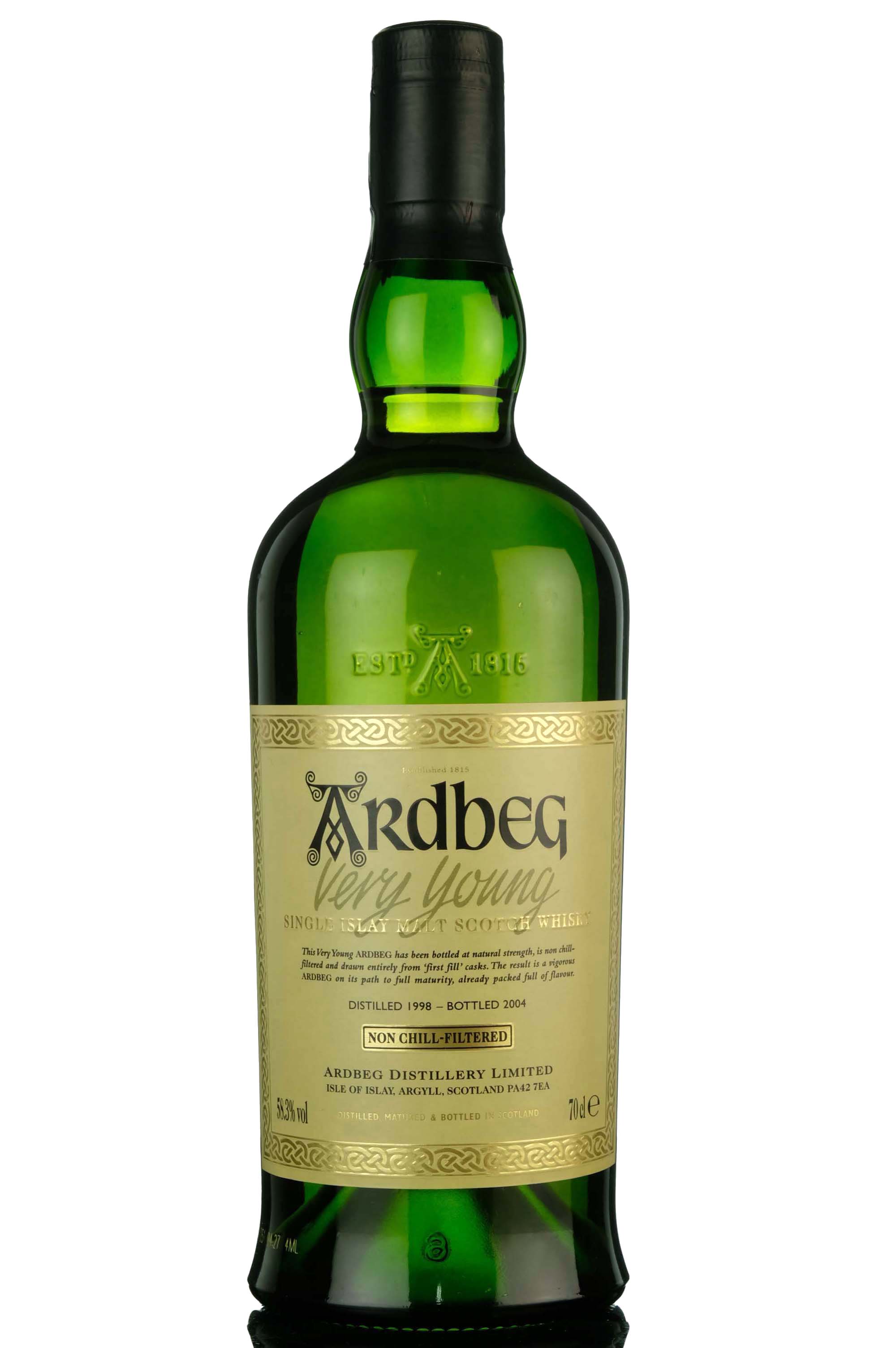 Ardbeg 1998-2004 - Very Young - First Release