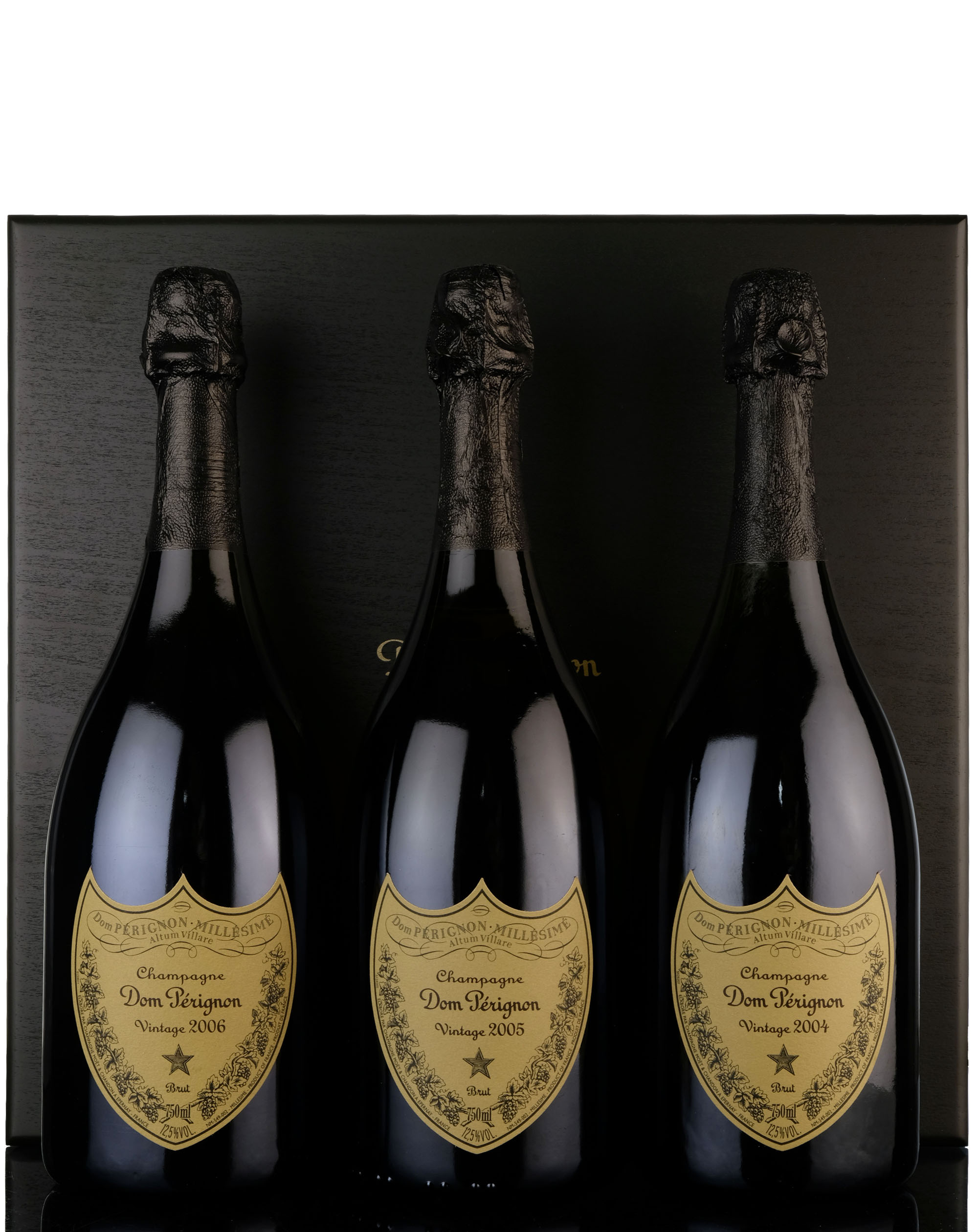 Moet & Chandon Dom Perignon 2004 - 2005 - 2006 Vintage Champagne - Box Set