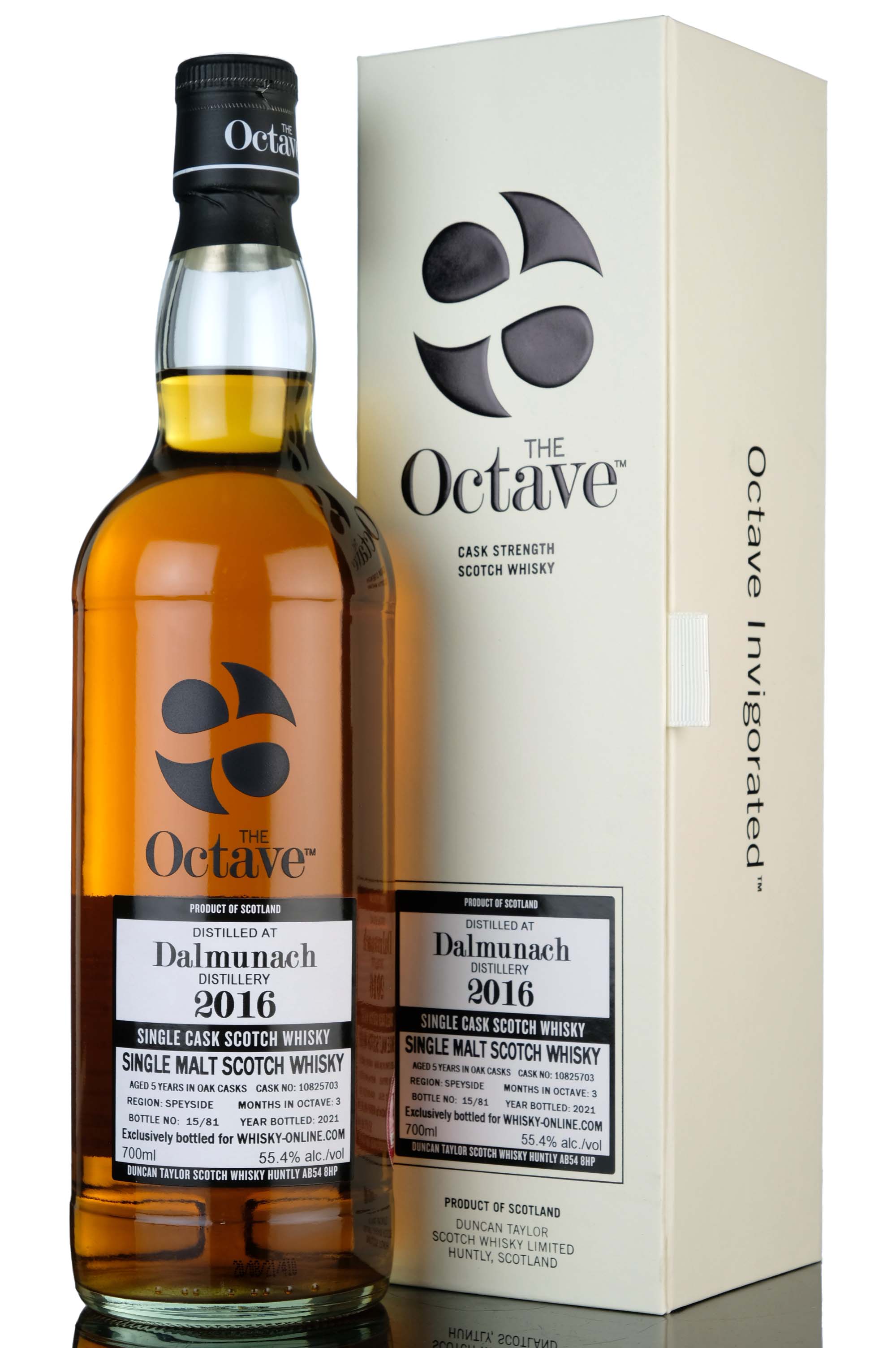 Dalmunach 2016-2021 - 5 Year Old - Duncan Taylor Octave - Single Cask 10825703 - Whisky-On