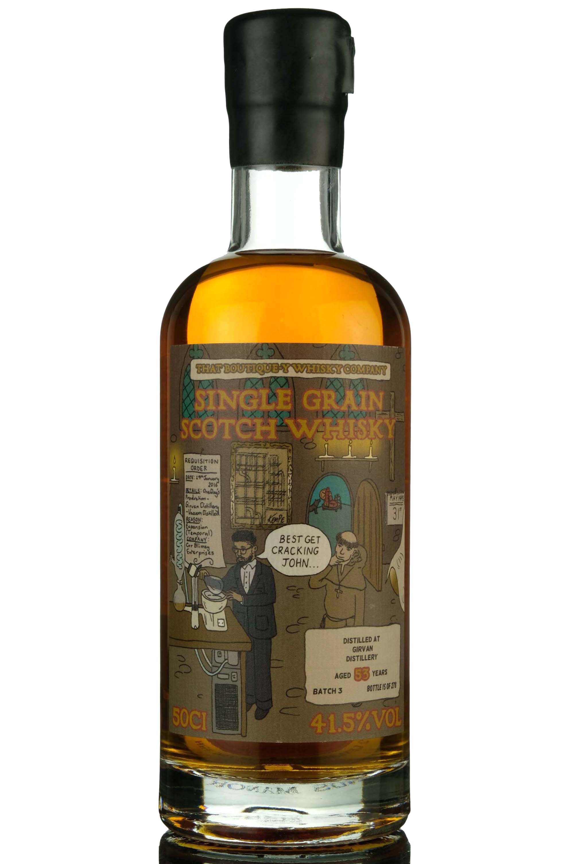 Girvan 53 Year Old - That Boutique-y Whisky Company - Batch 3 - 2017 Release