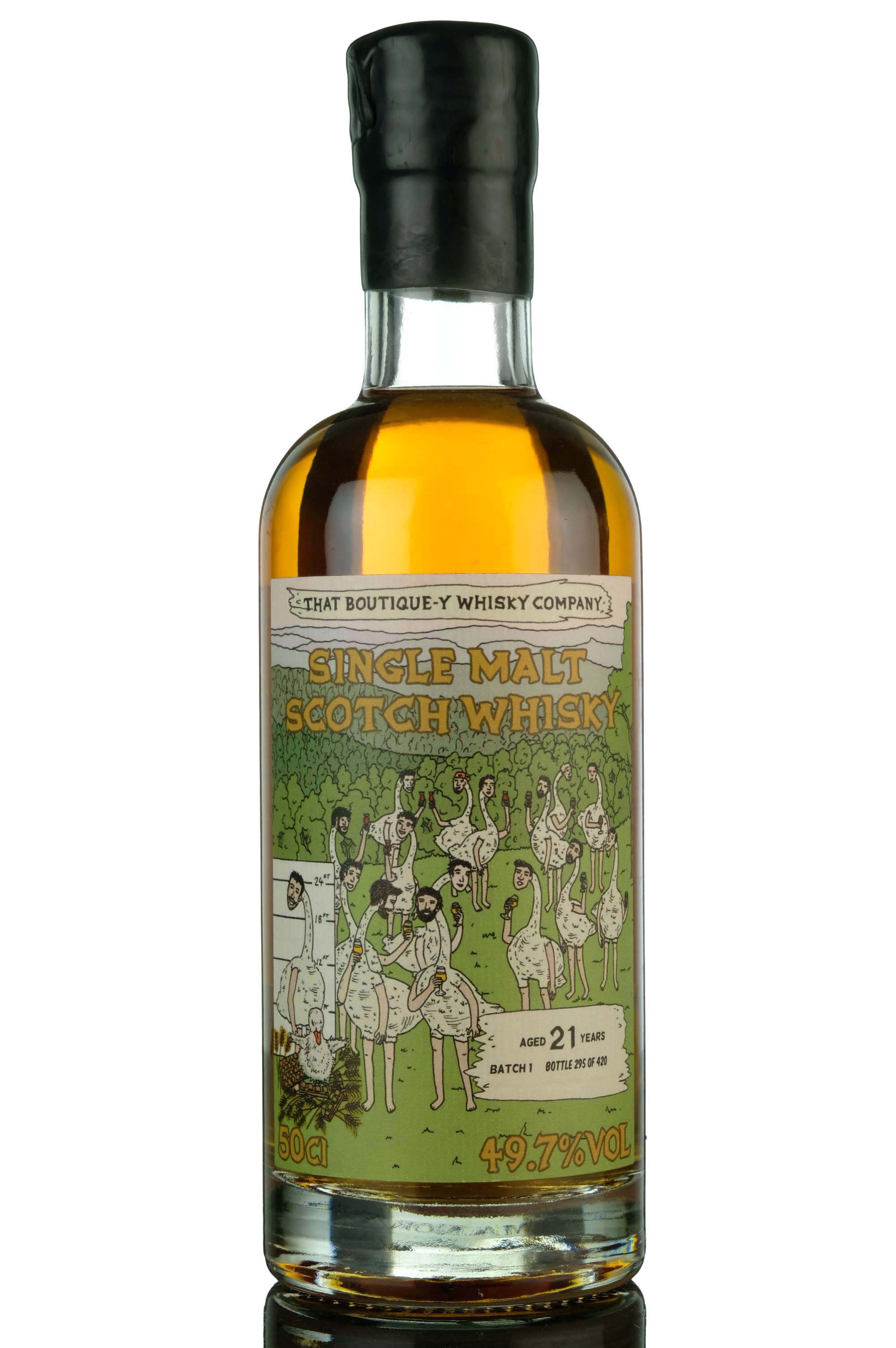 The Secret Distillery 21 Year Old - That Boutique-y Whisky Company - Batch 1 - 2016 Releas