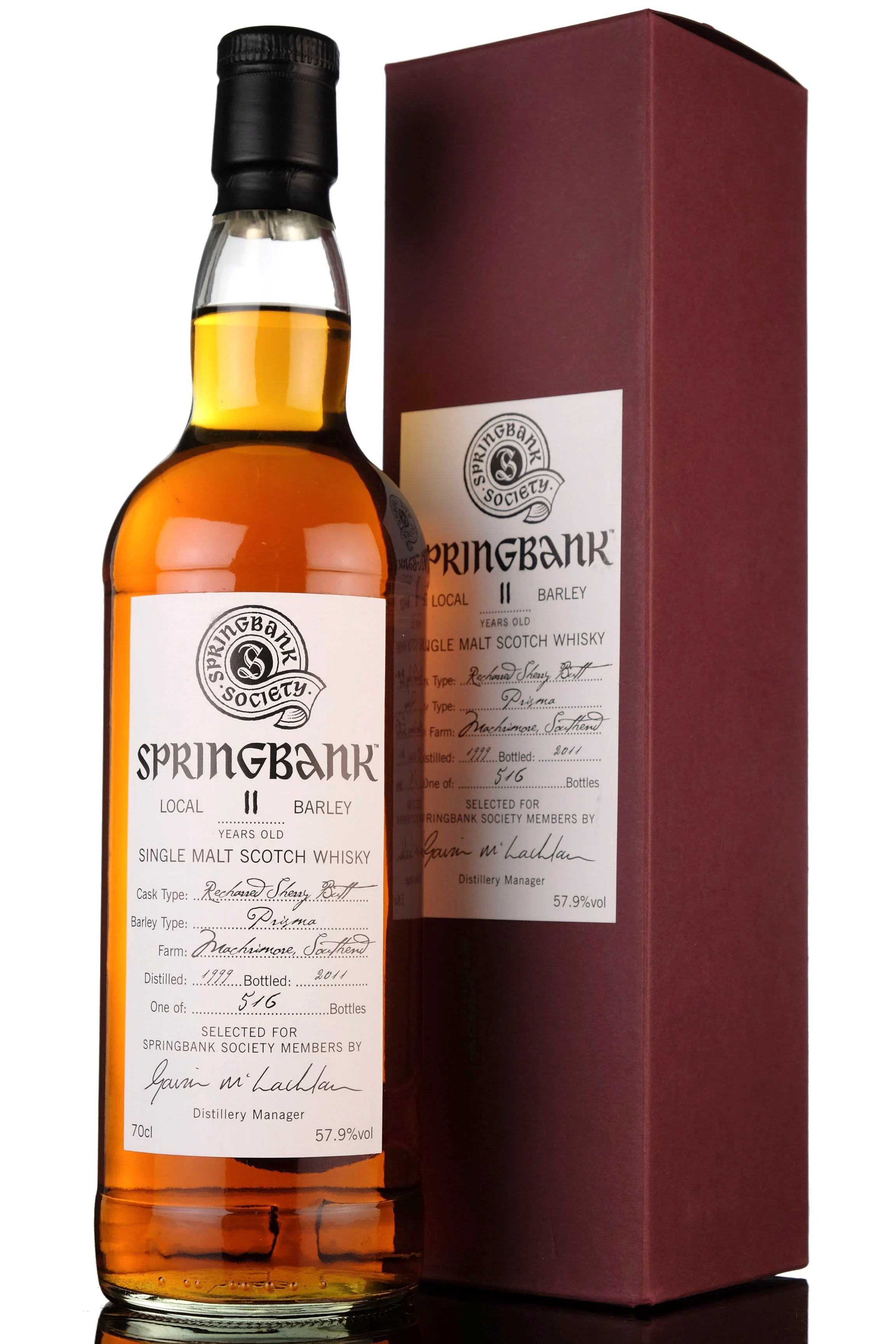 Springbank 1999-2011 - 11 Year Old - Society Exclusive