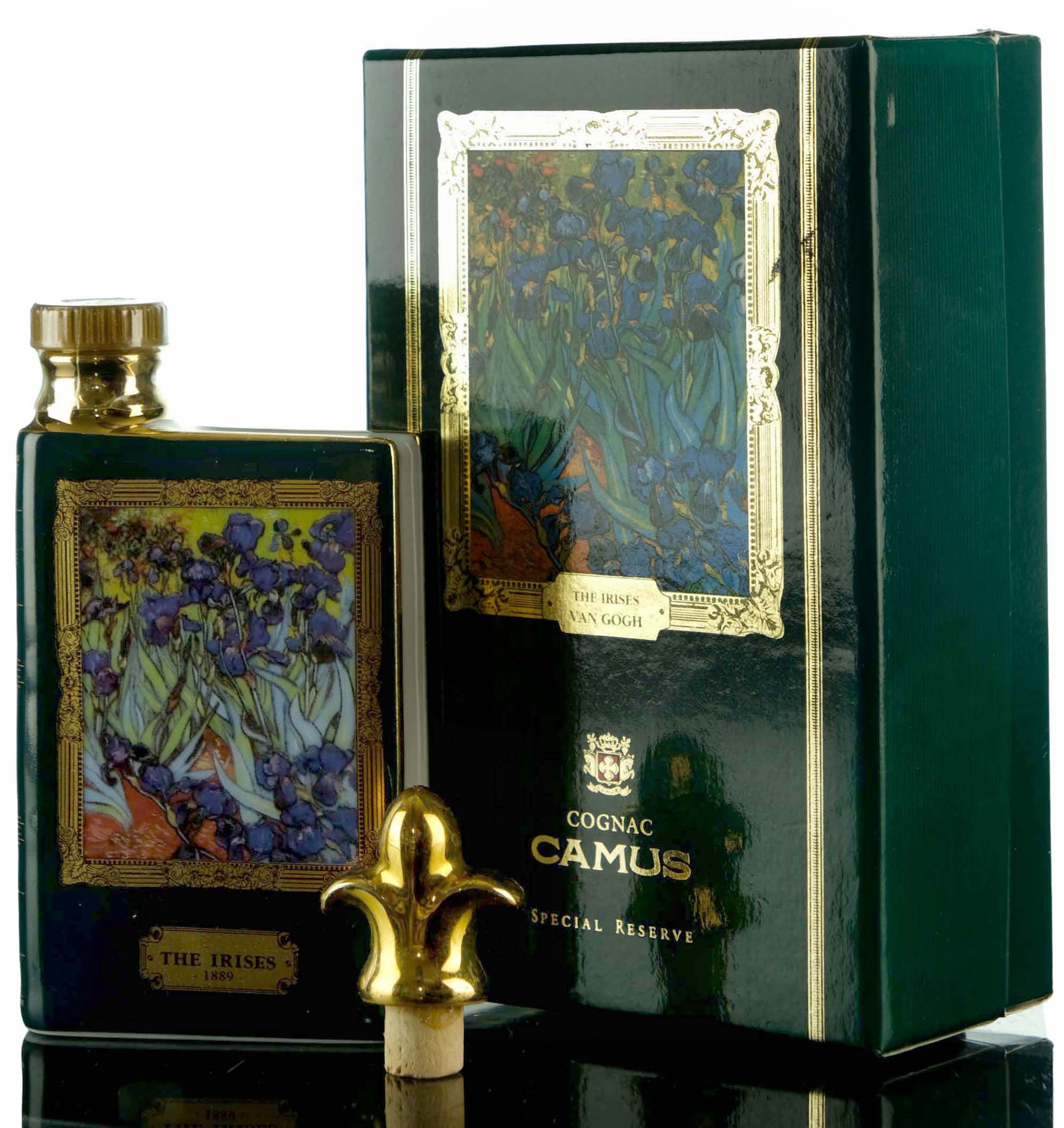 Camus Special Reserve Cognac - Grand Masters Collection - The Irises Van Gogh