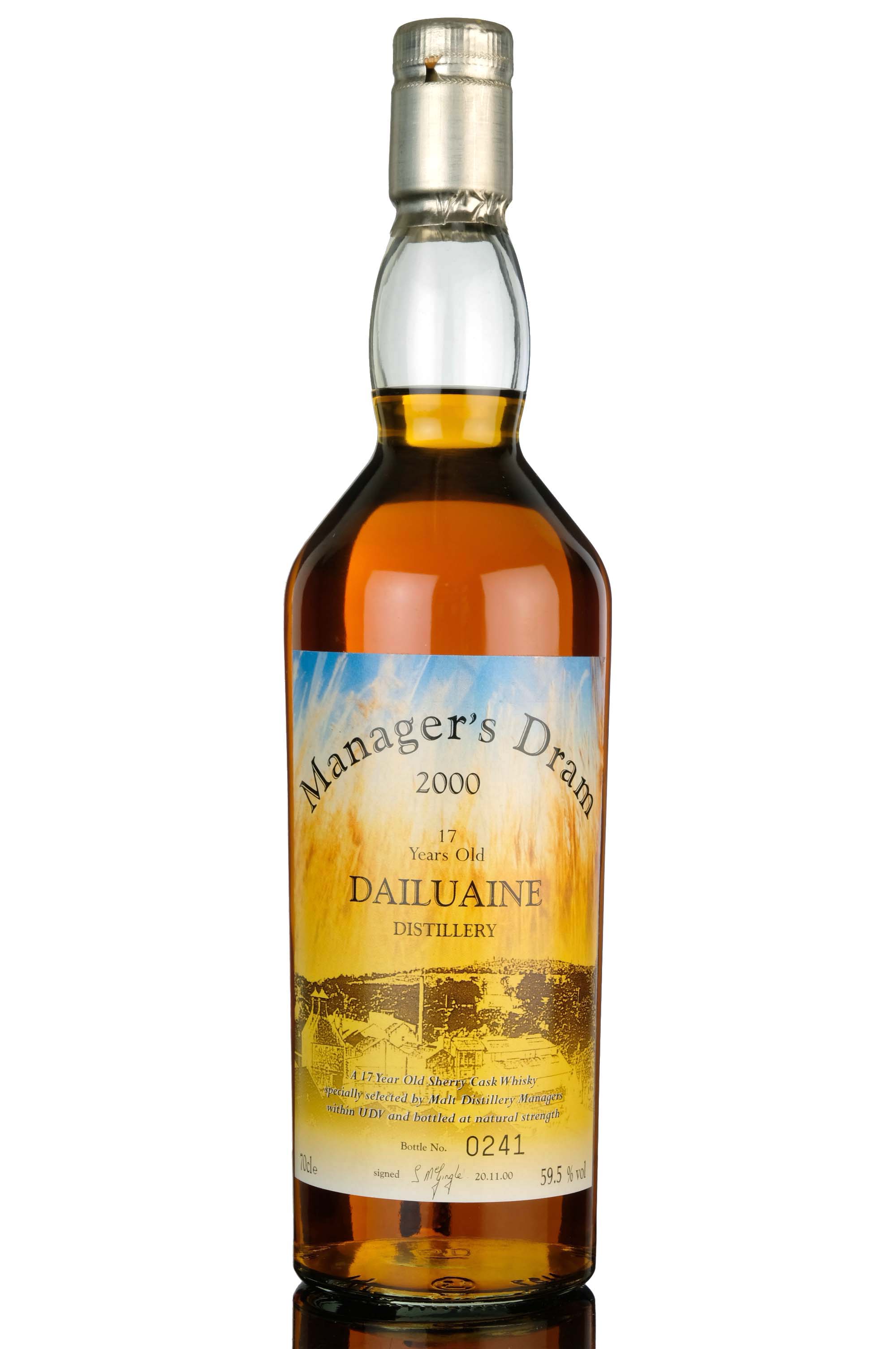 Dailuaine 17 Year Old - Managers Dram 2000