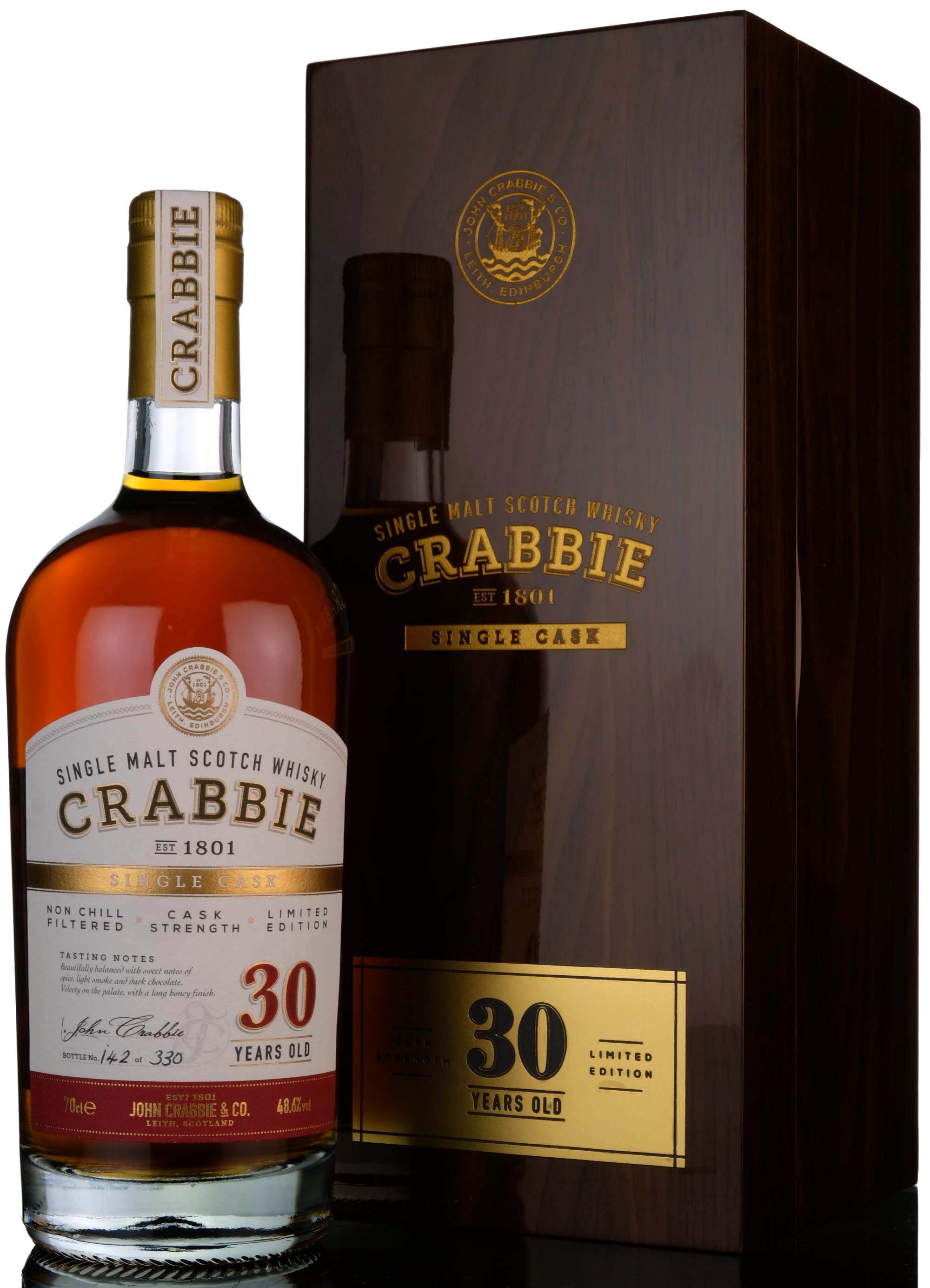 Crabbie 30 Year Old - Single Cask - 2018 Release