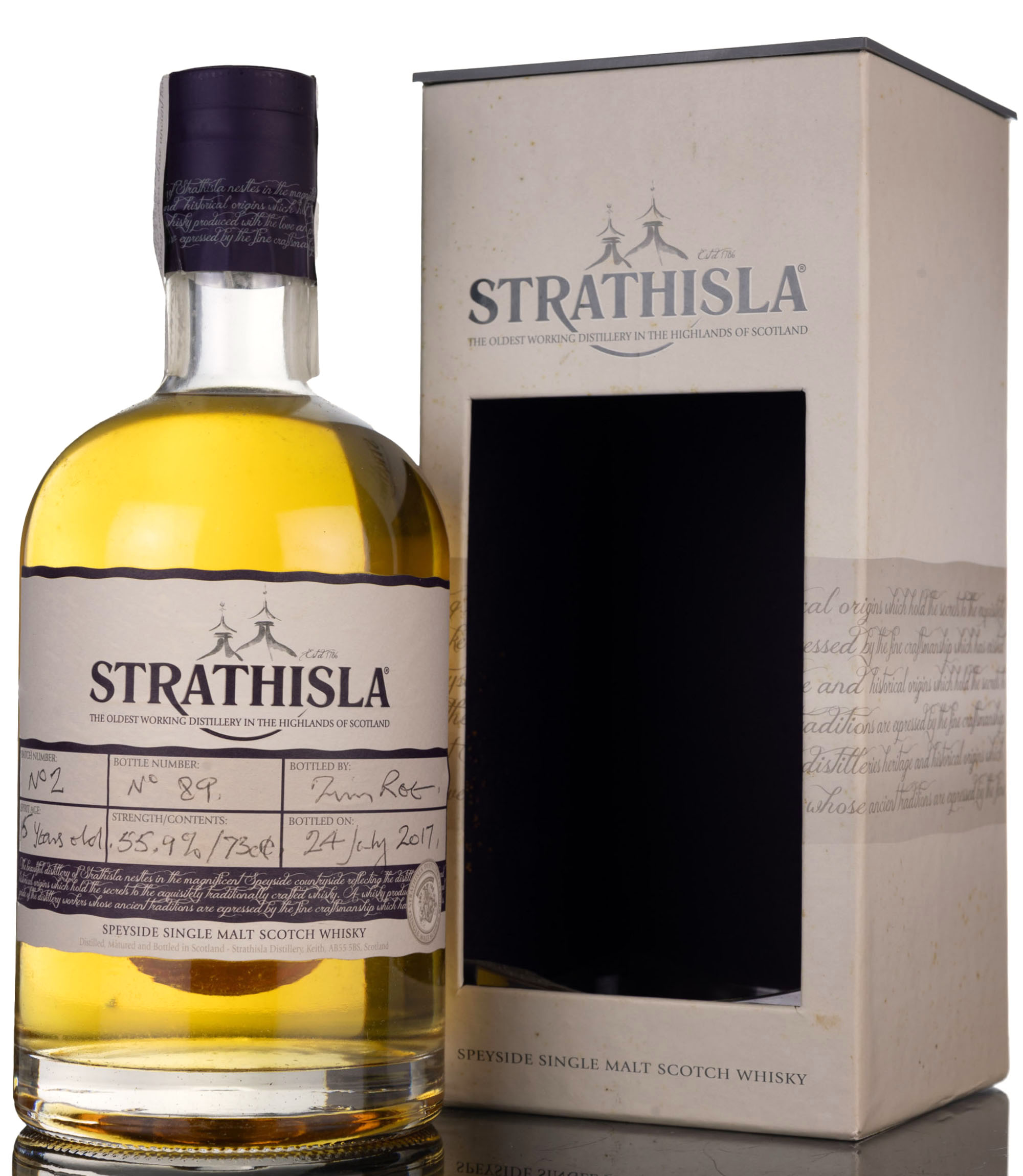 Strathisla 15 Year Old - Distillery Only - 2017 Release