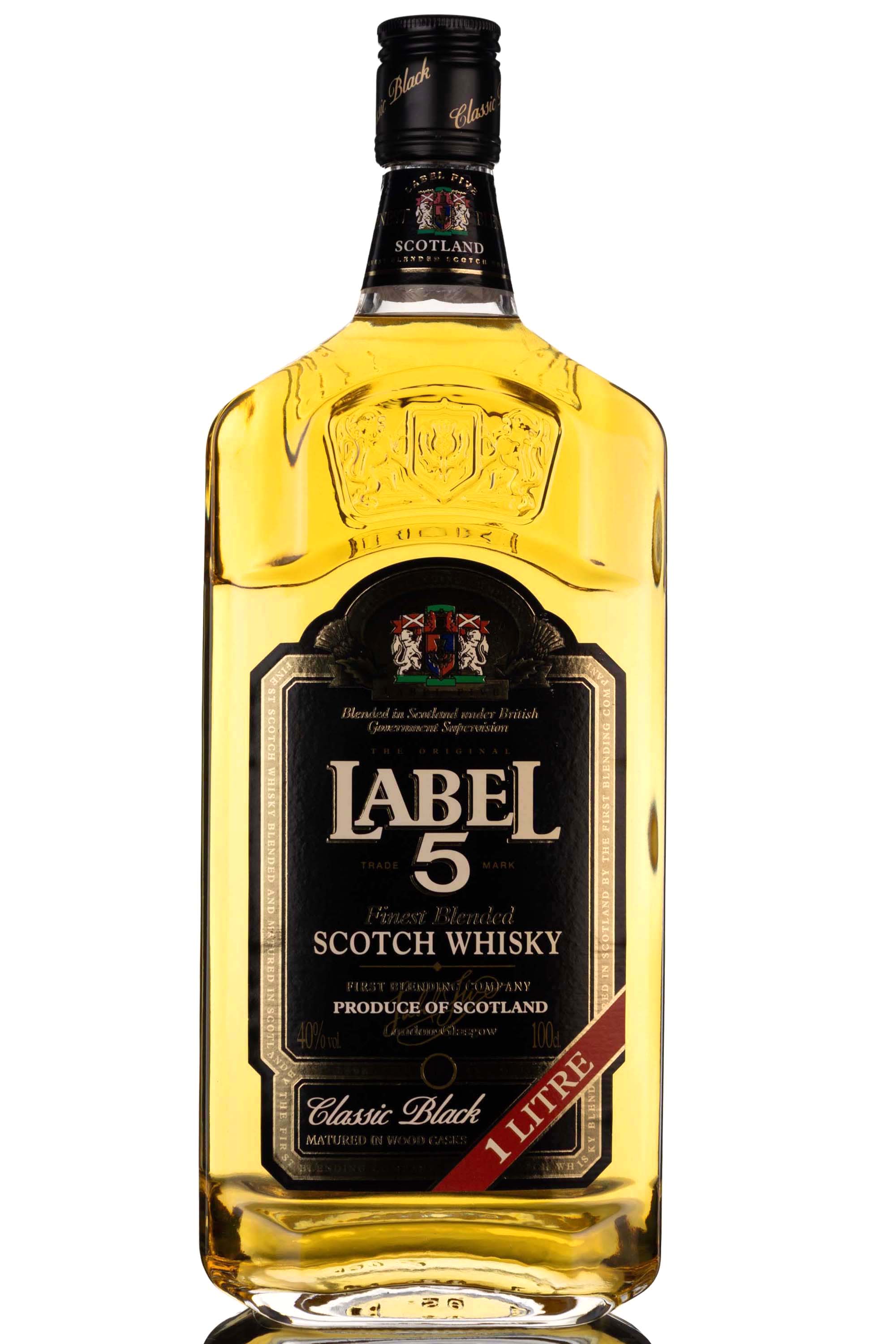 Label 5 Classic Black - 1 Litre