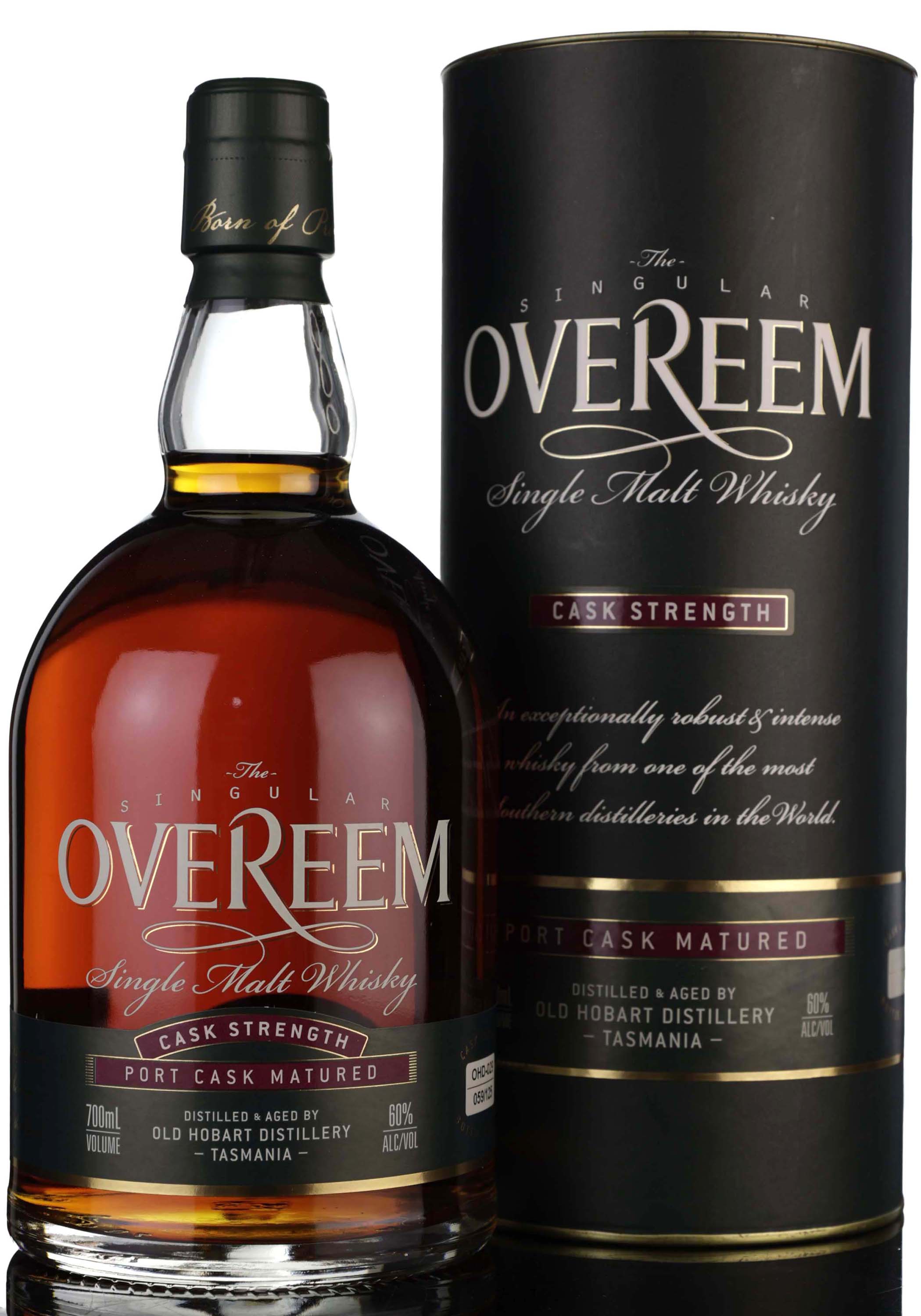 Old Hobart Overeem - Port Cask - Batch OHD-029 - Cask Strength