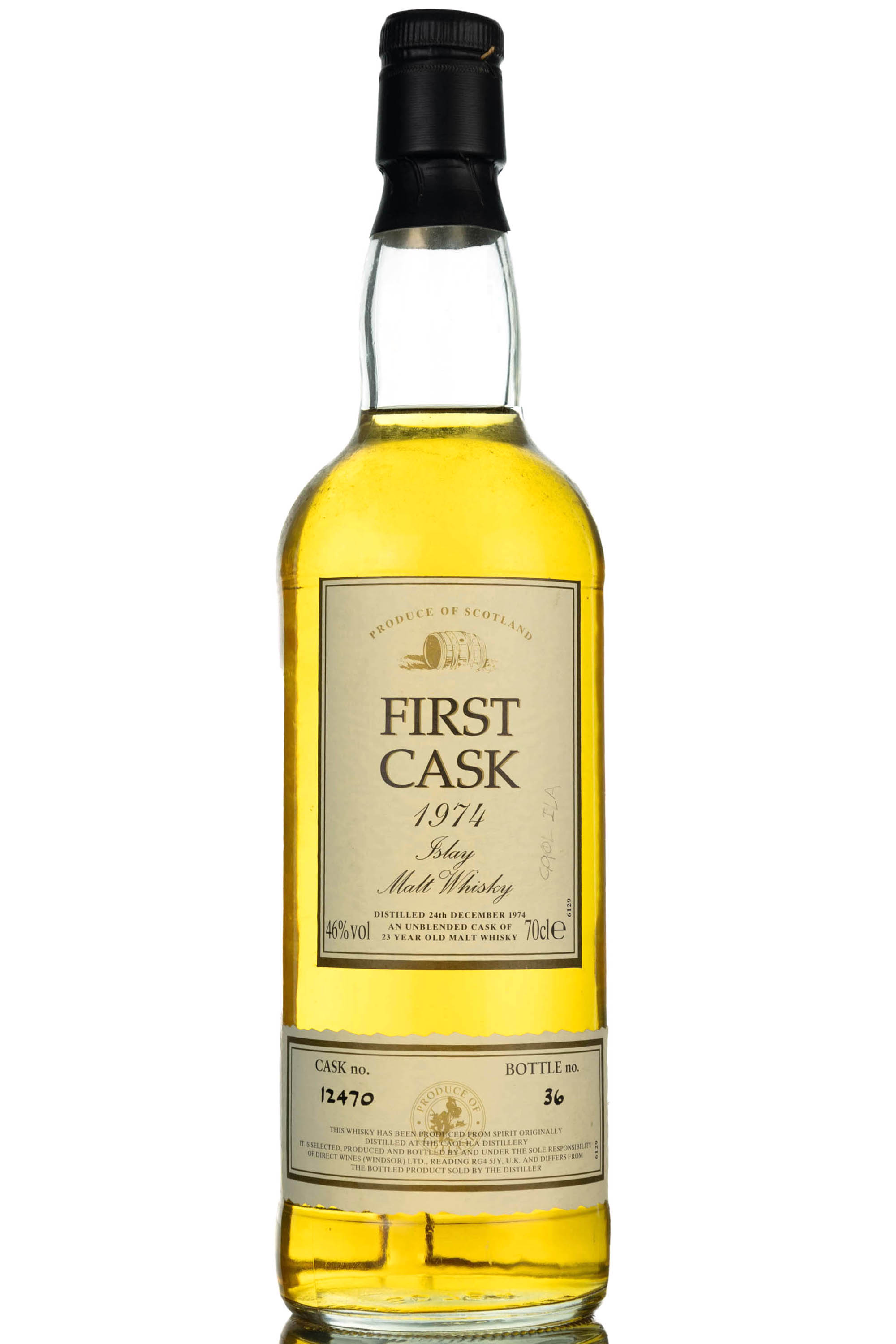 Caol Ila 1974 - 23 Year Old - First Cask - Single Cack 12470