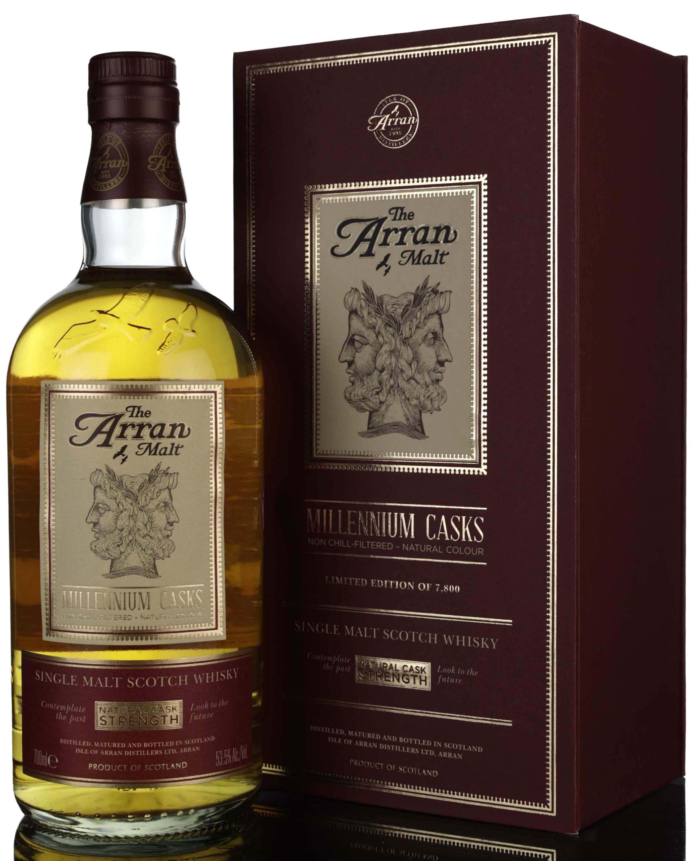 Arran 1999/2000-2013 - 13 Year Old - Millennium Casks