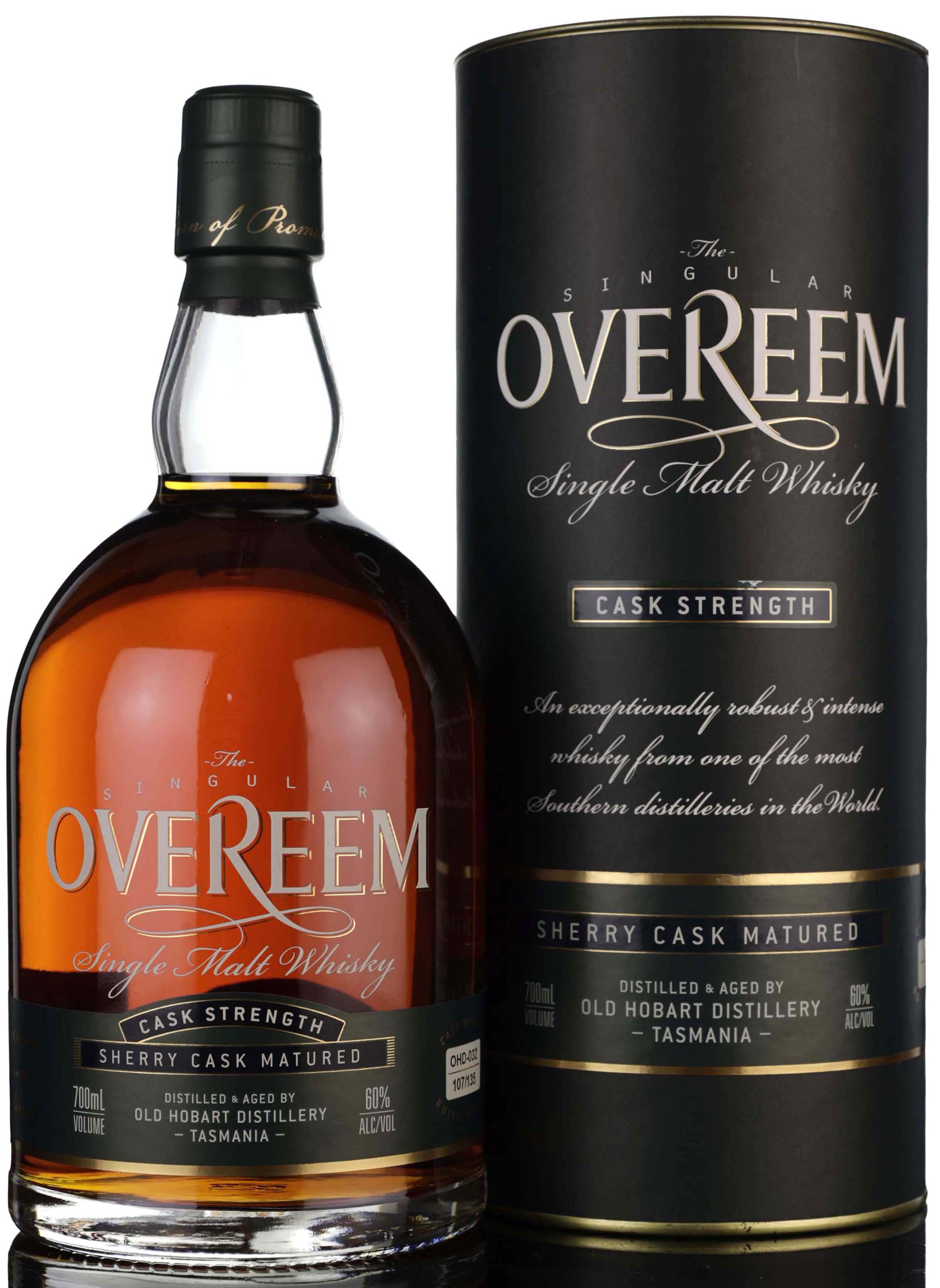 Old Hobart Overeem - Sherry Cask - Batch OHD-032 - Cask Strength