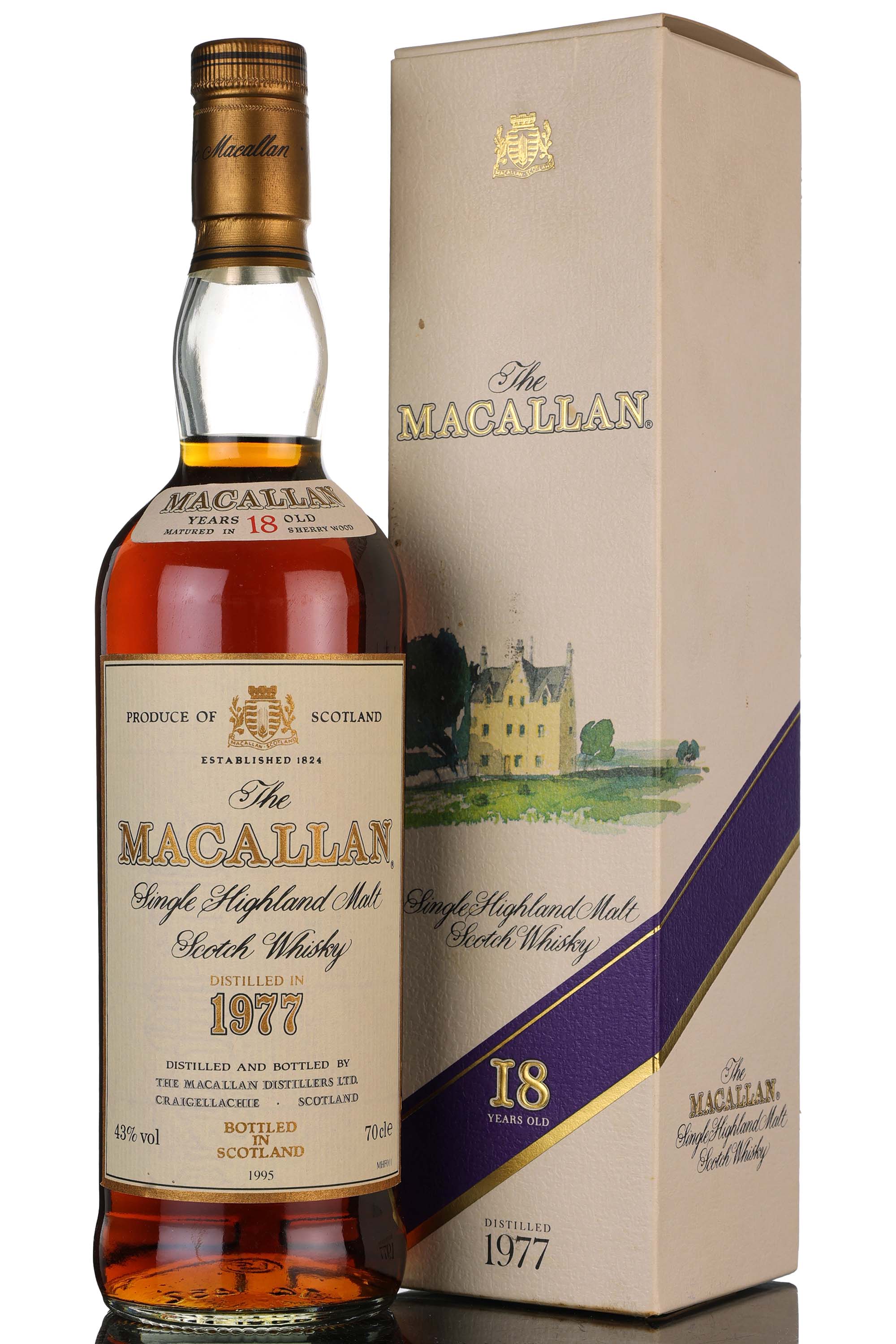 Macallan 1977-1995 - 18 Year Old - Sherry Cask