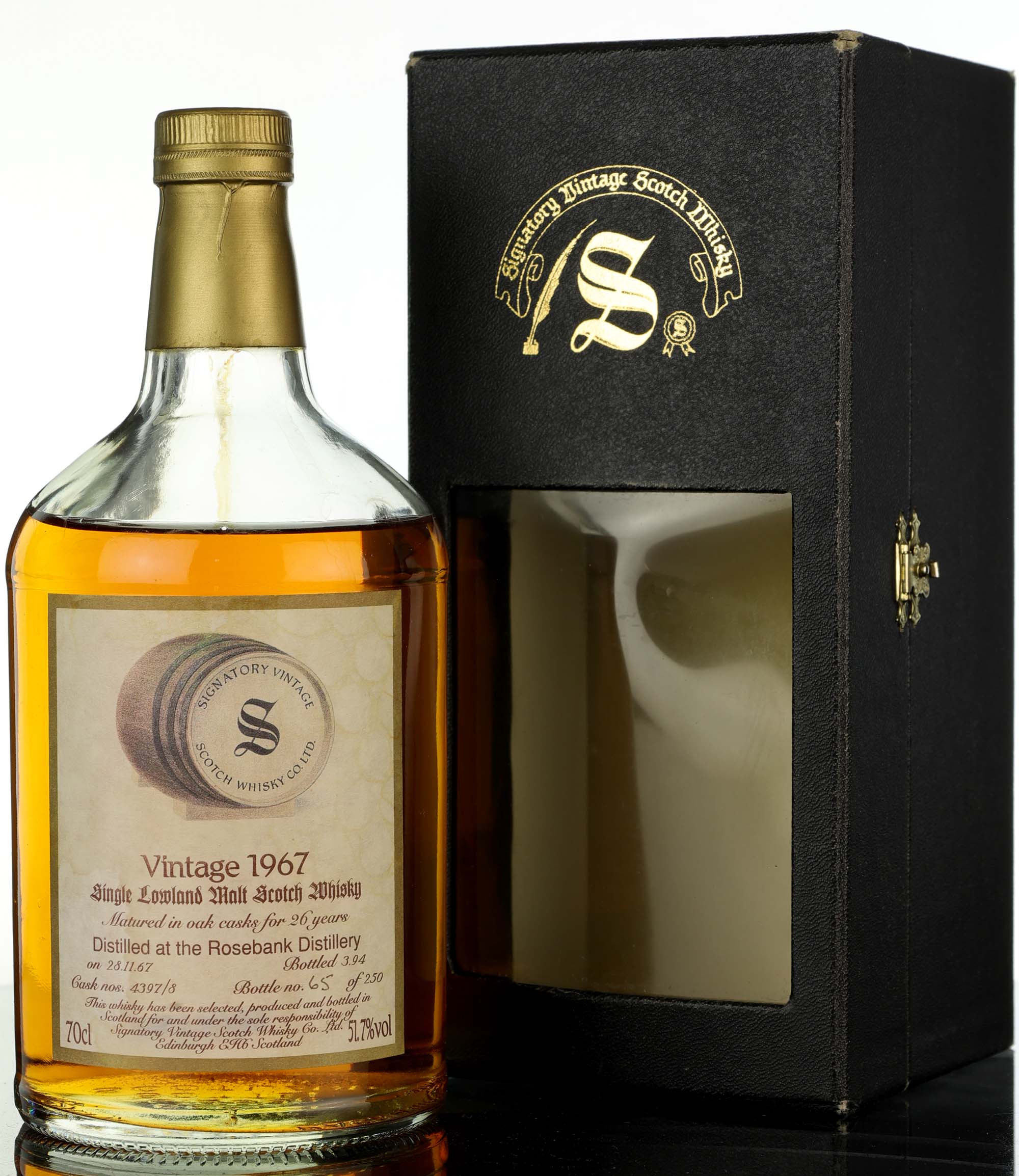 Rosebank 1967-1994 - 26 Year Old - Signatory Vintage - Cask 4397/8