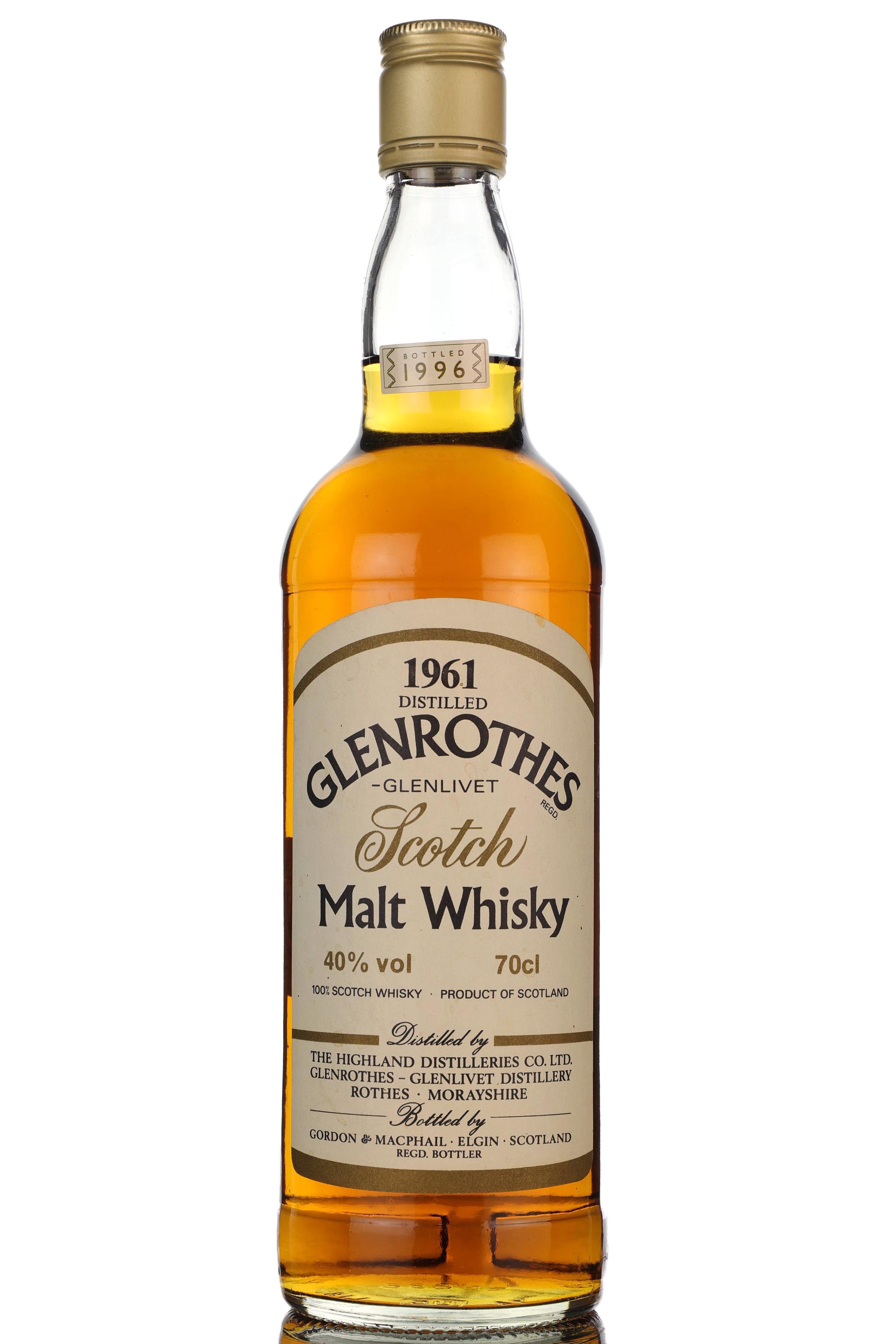 Glenrothes 1961-1996 - Gordon & MacPhail