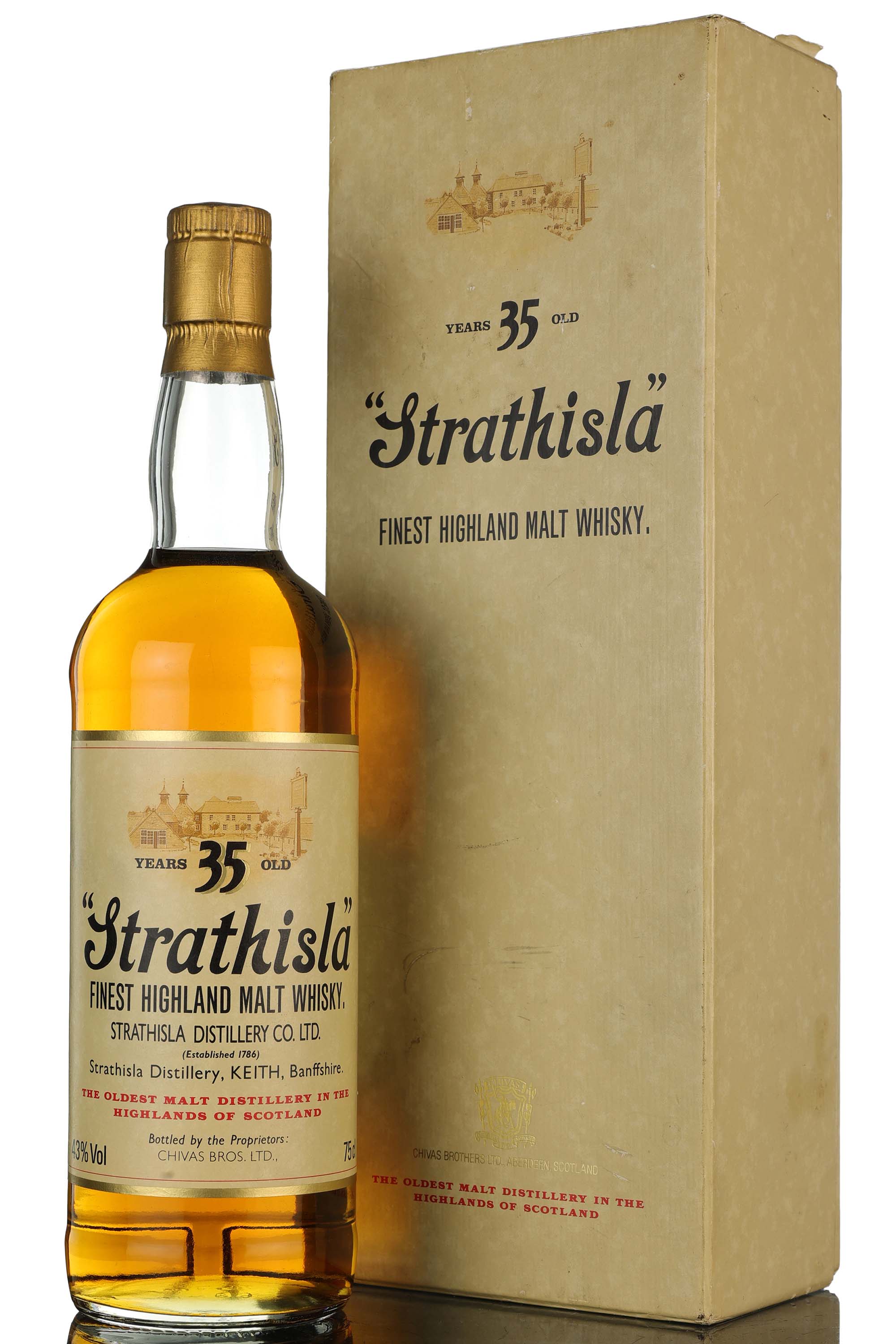 Strathisla 35 Year Old - Bicentenary 1786-1986